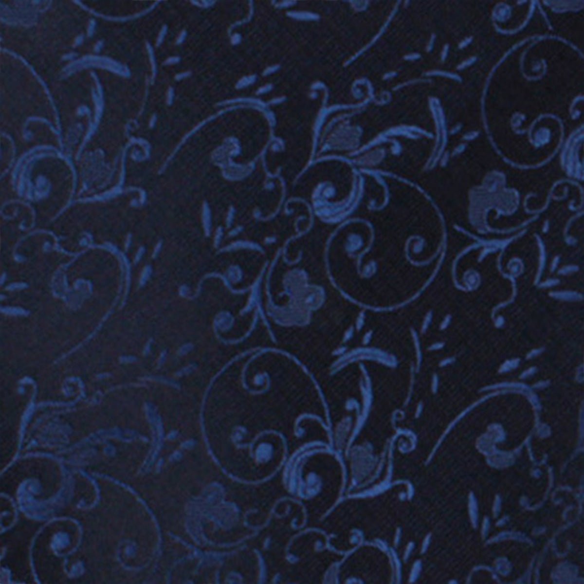 Fabric Swatch (Y008) - Parc Monceau Navy Blue Floral