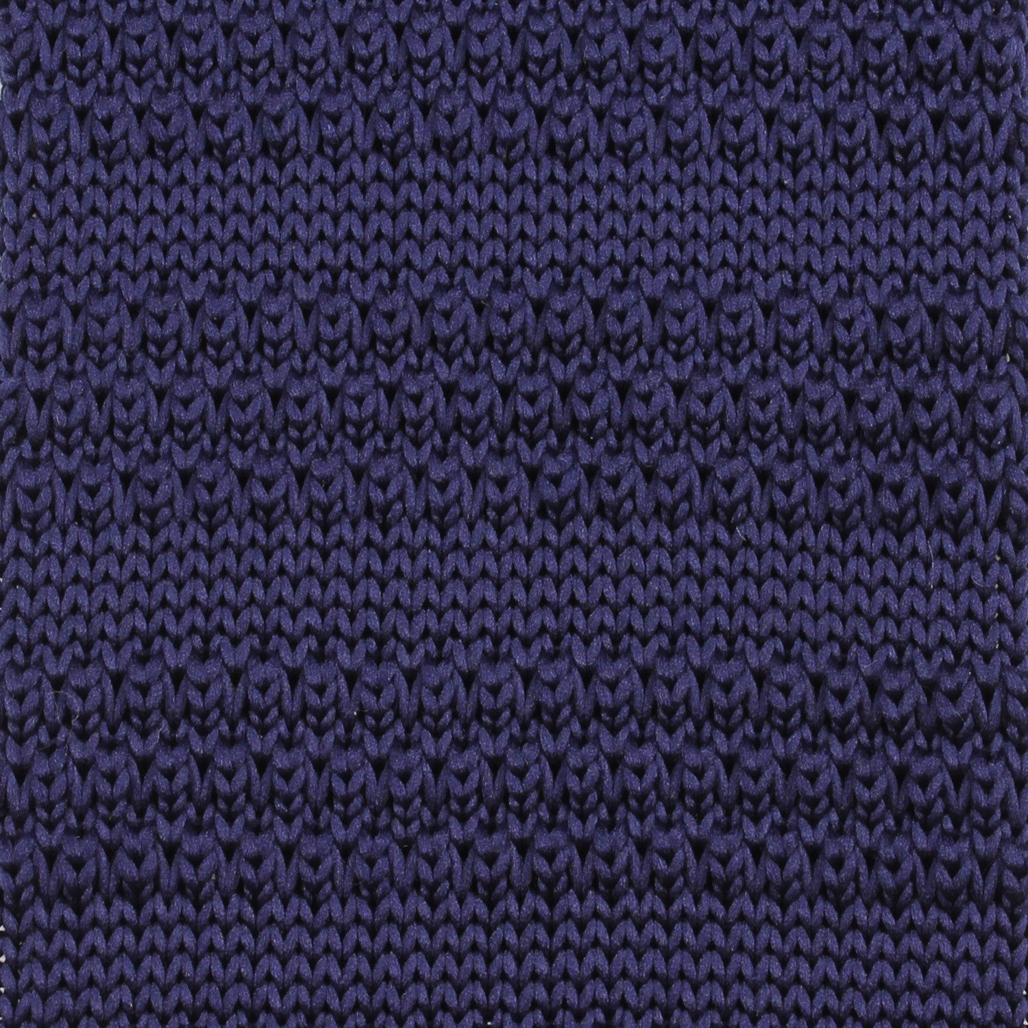 Dark Purple Knitted Tie