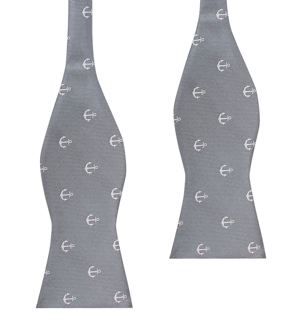 The OTAA Charcoal Grey Anchor Self Tie Bow Tie