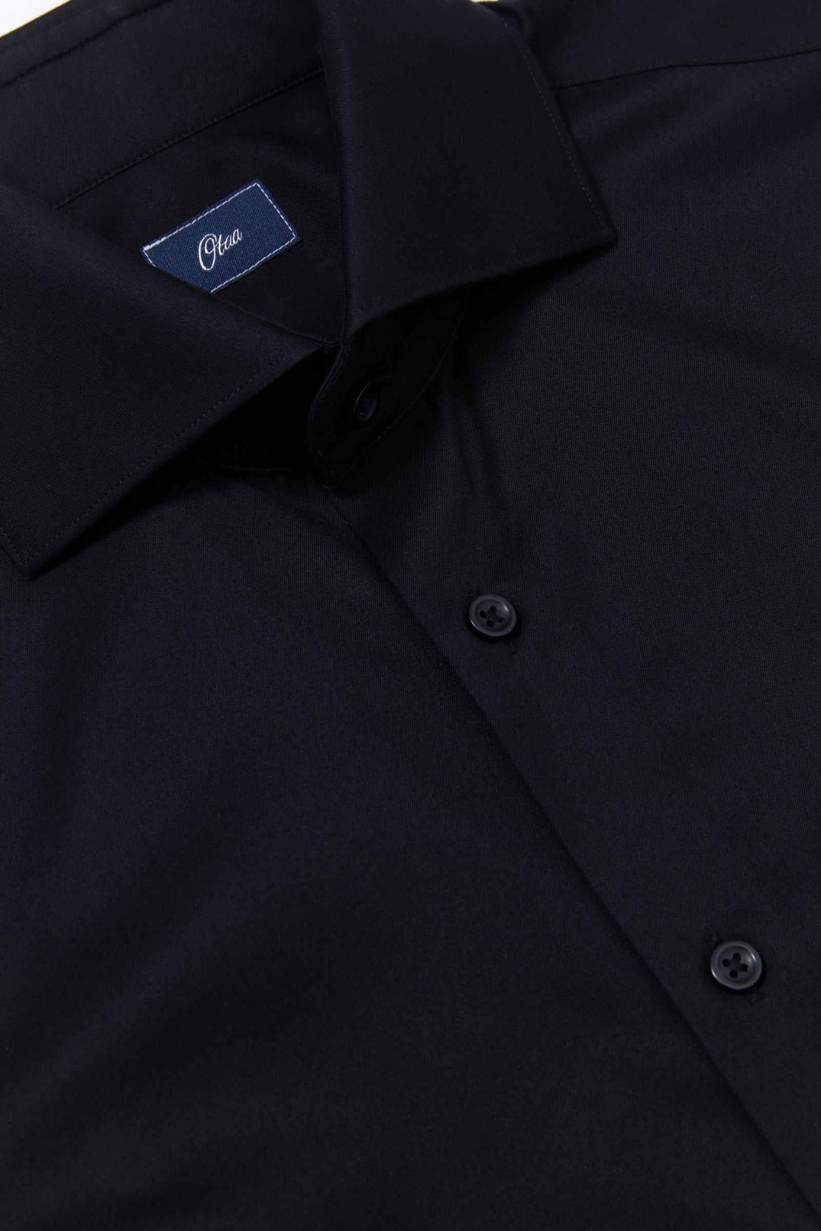 Brantley Black Twill Non-Iron Shirt