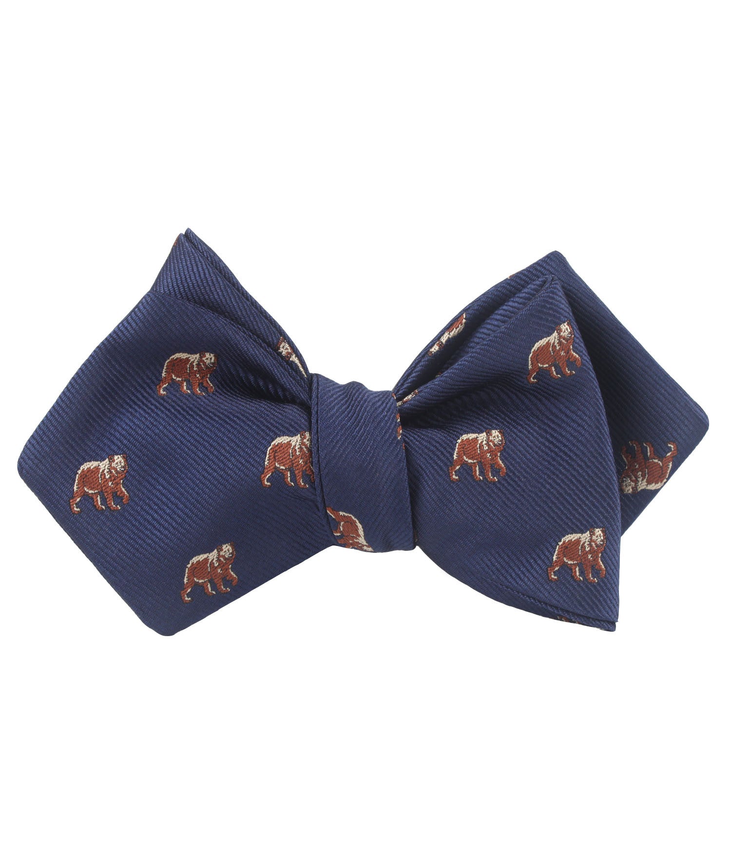 Grizzly Bear Diamond Self Bow Tie