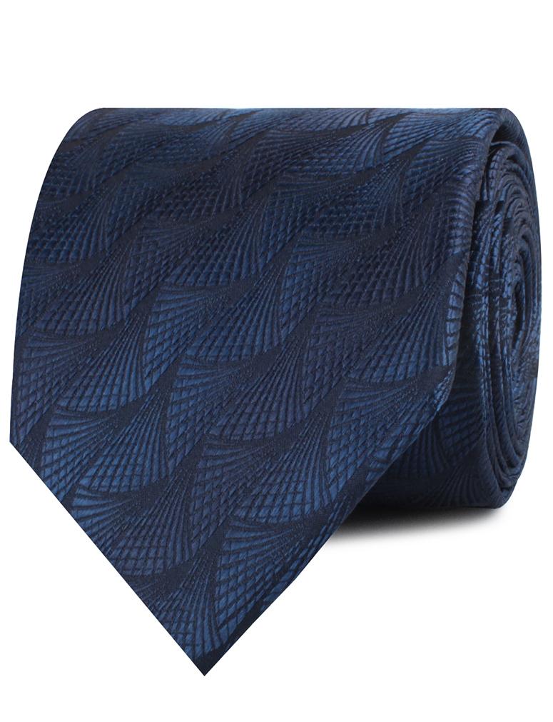 Kiso Valley Navy Blue Necktie