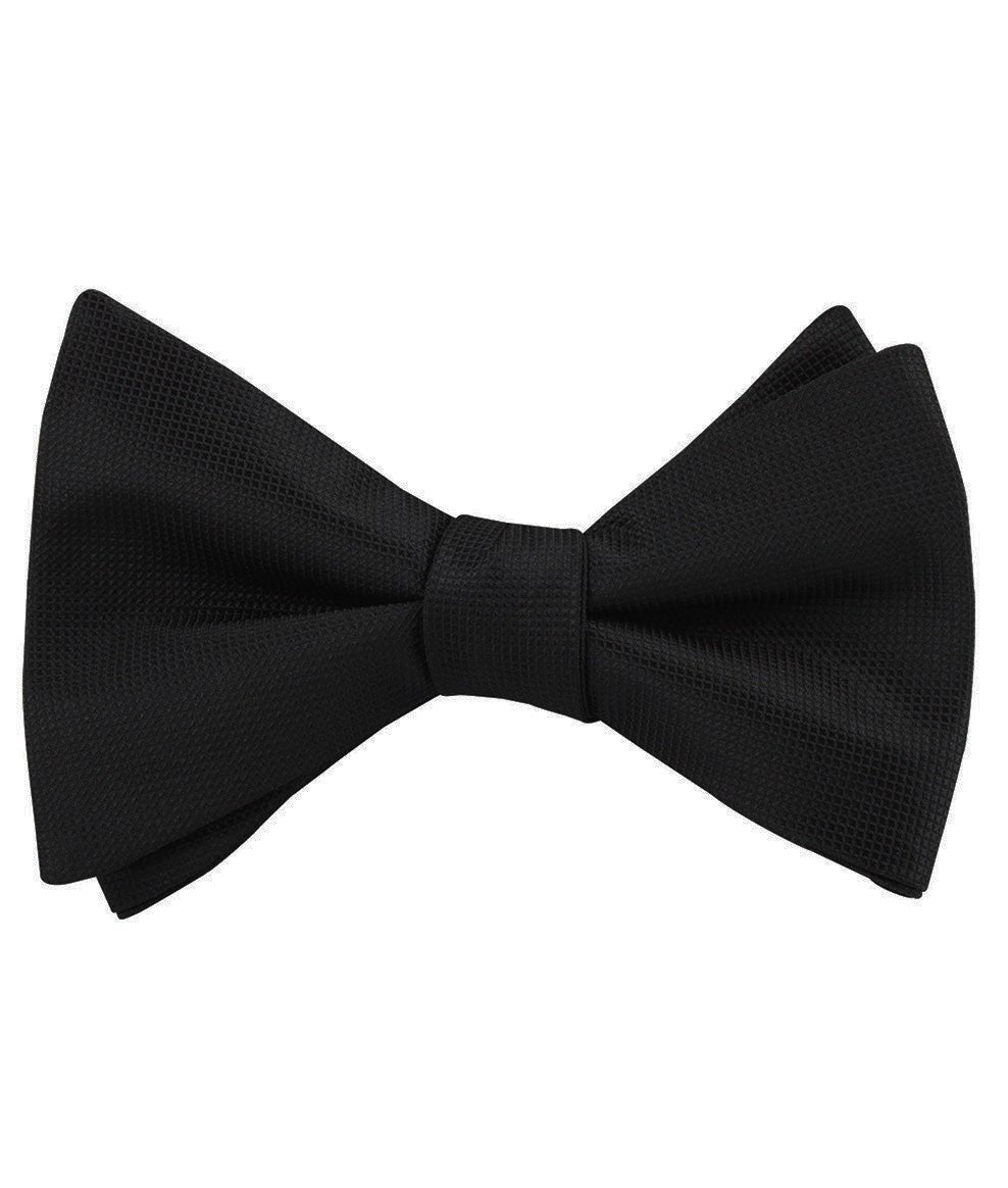 Vienna Black Diamond Self Bow Tie