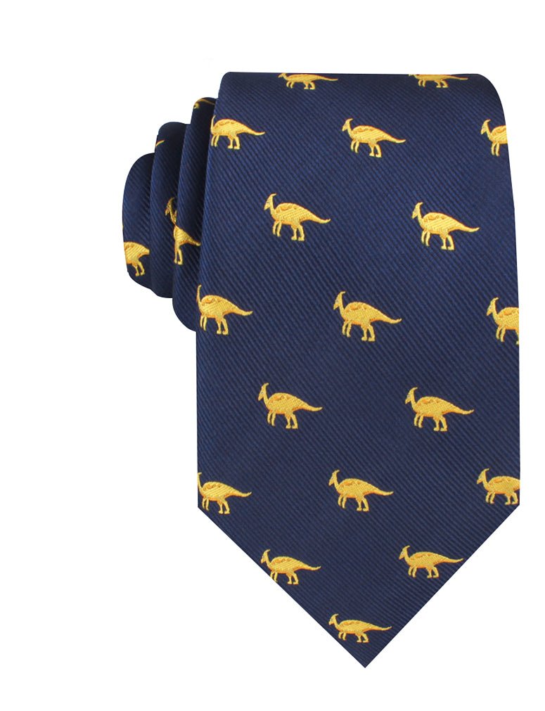 Parasaurolophus Dinosaurs Necktie