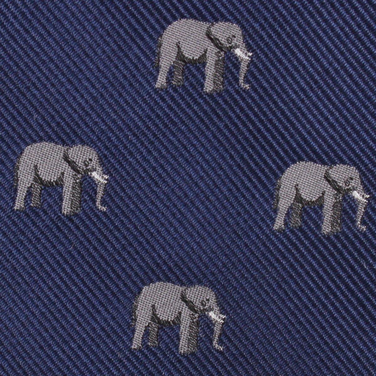 African Forest Elephant Kids Diamond Bow Tie