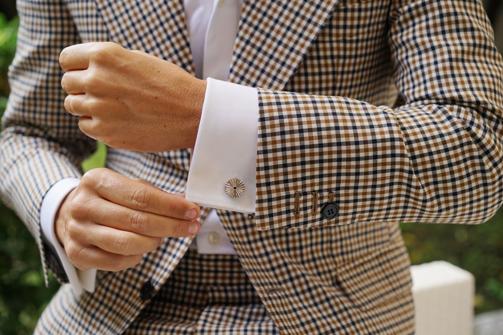 Diamond in the Rough Cufflinks