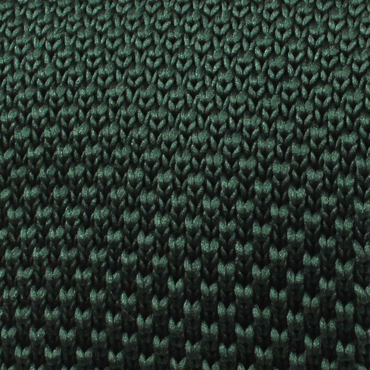 Forest Green Knitted Tie