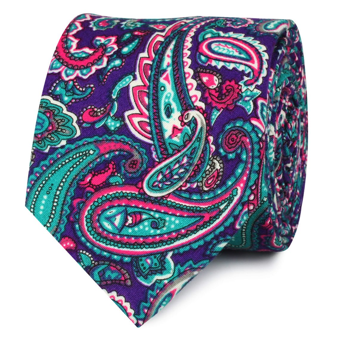 Botte Jegge Paisley Skinny Tie