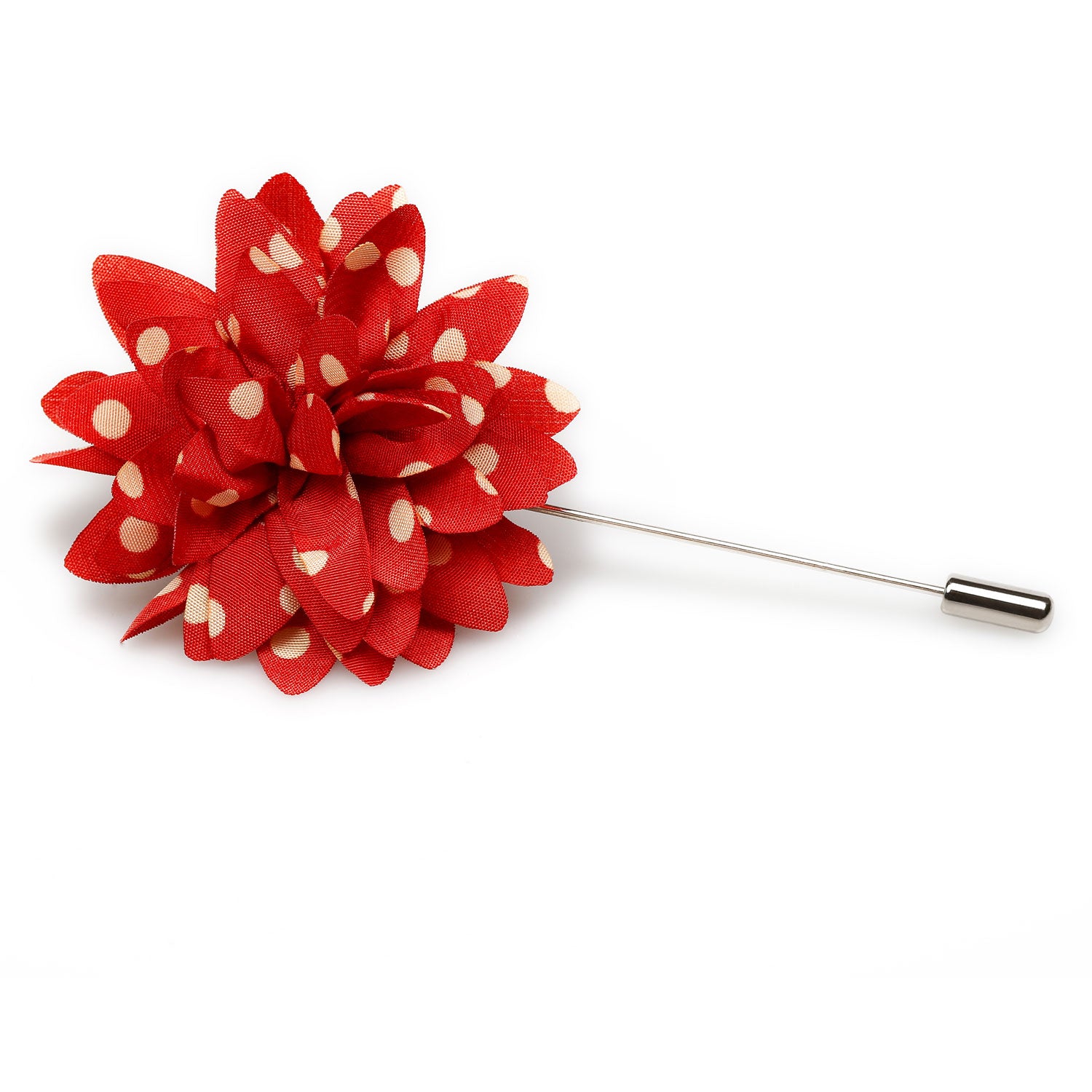 Kingsman Red Dot Lapel Flower