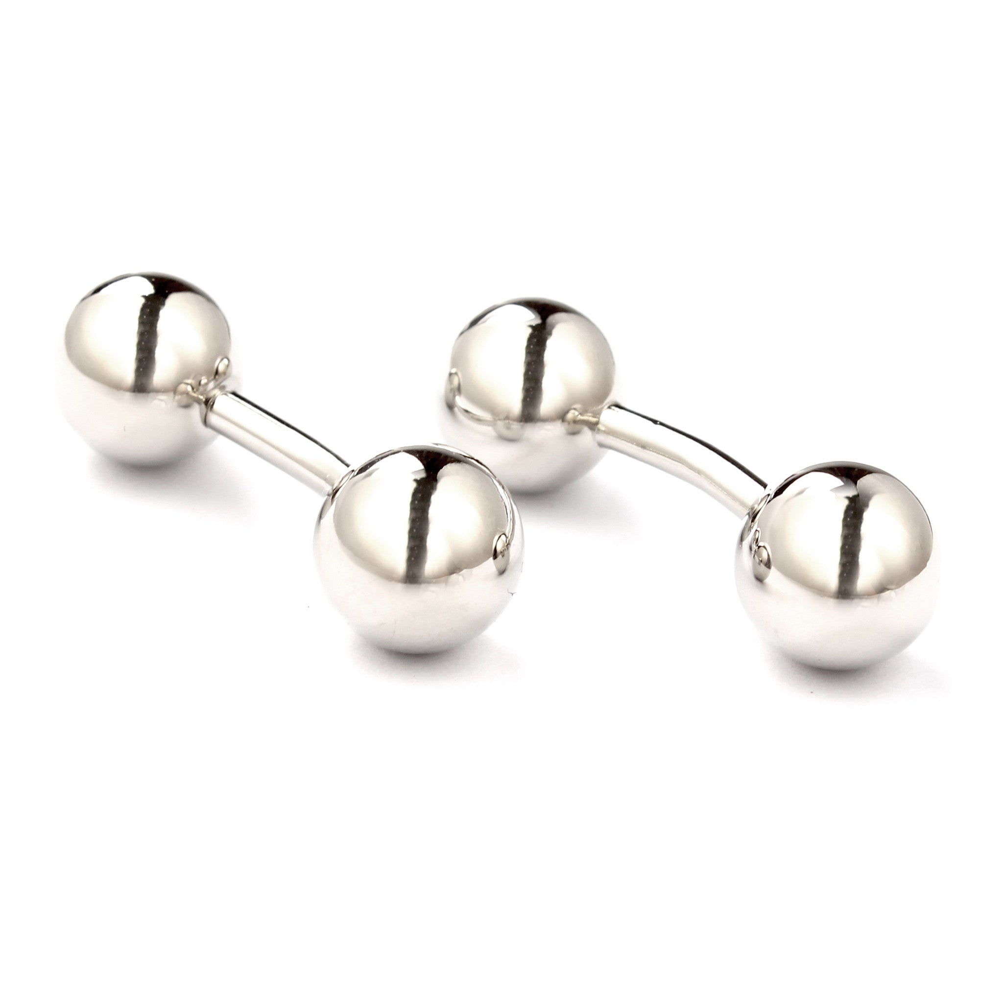 Sphere Silver Cufflinks