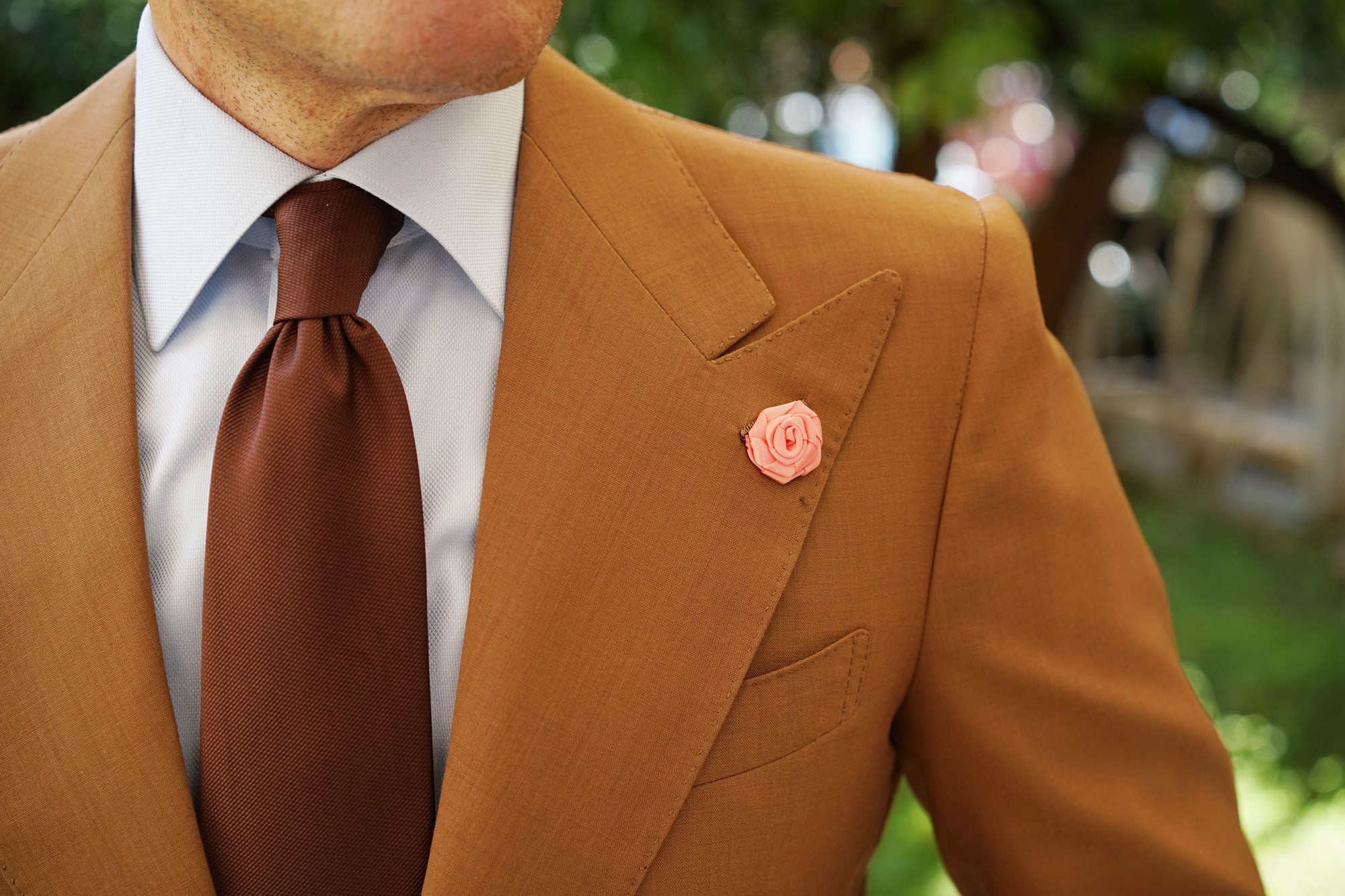 Ethereal Peach Lapel