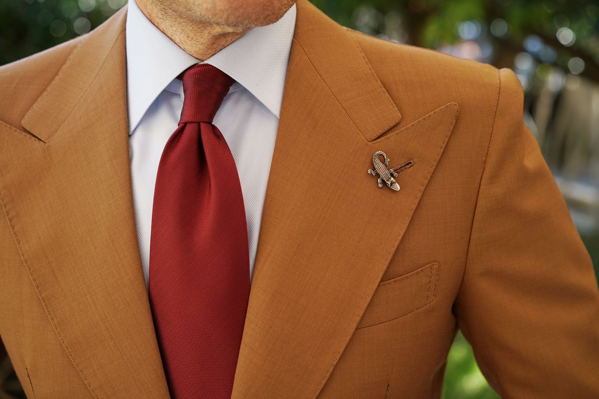 Gekko Lizard Lapel Pin