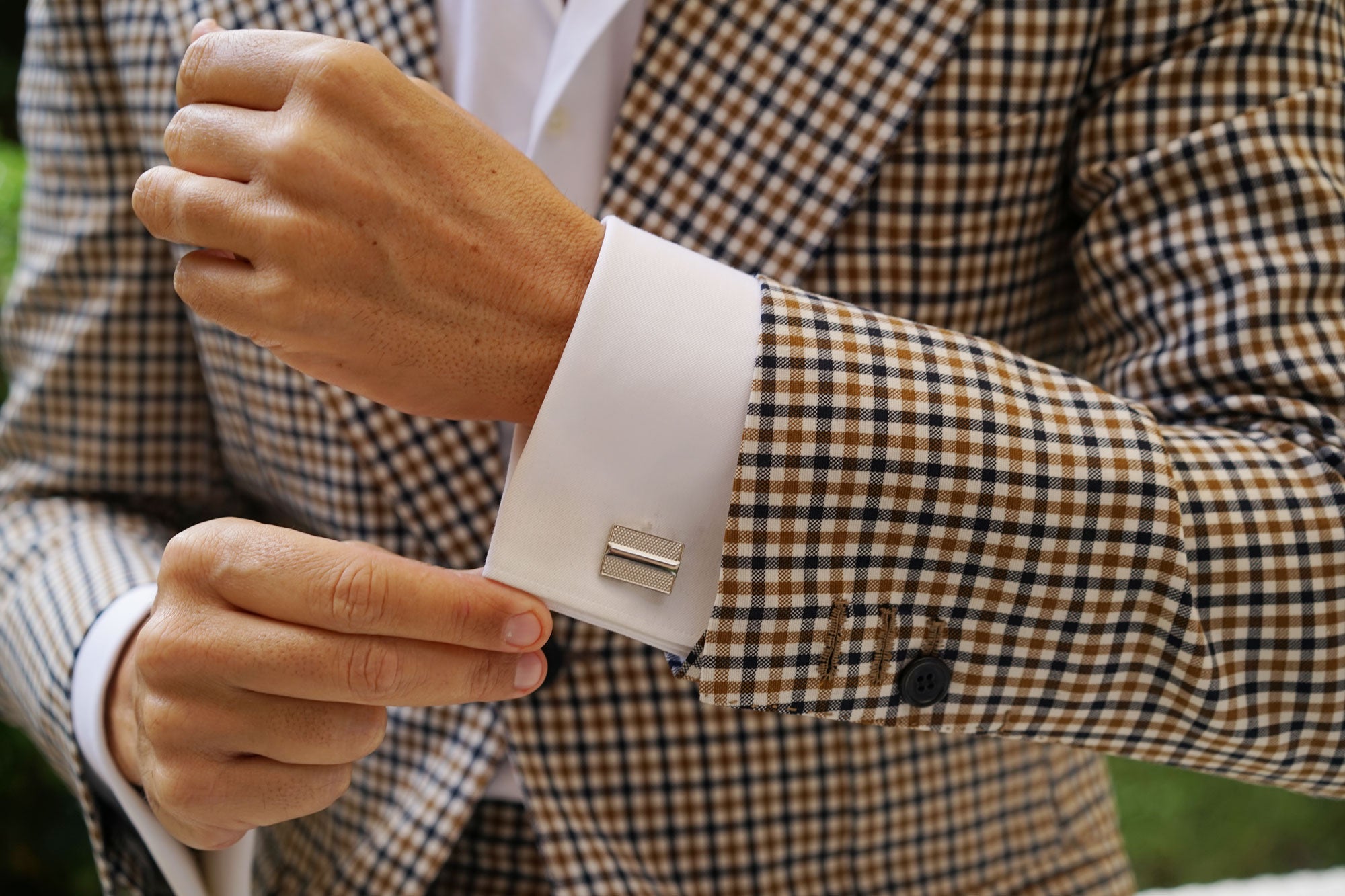 Fletcher Rectangle Cufflinks