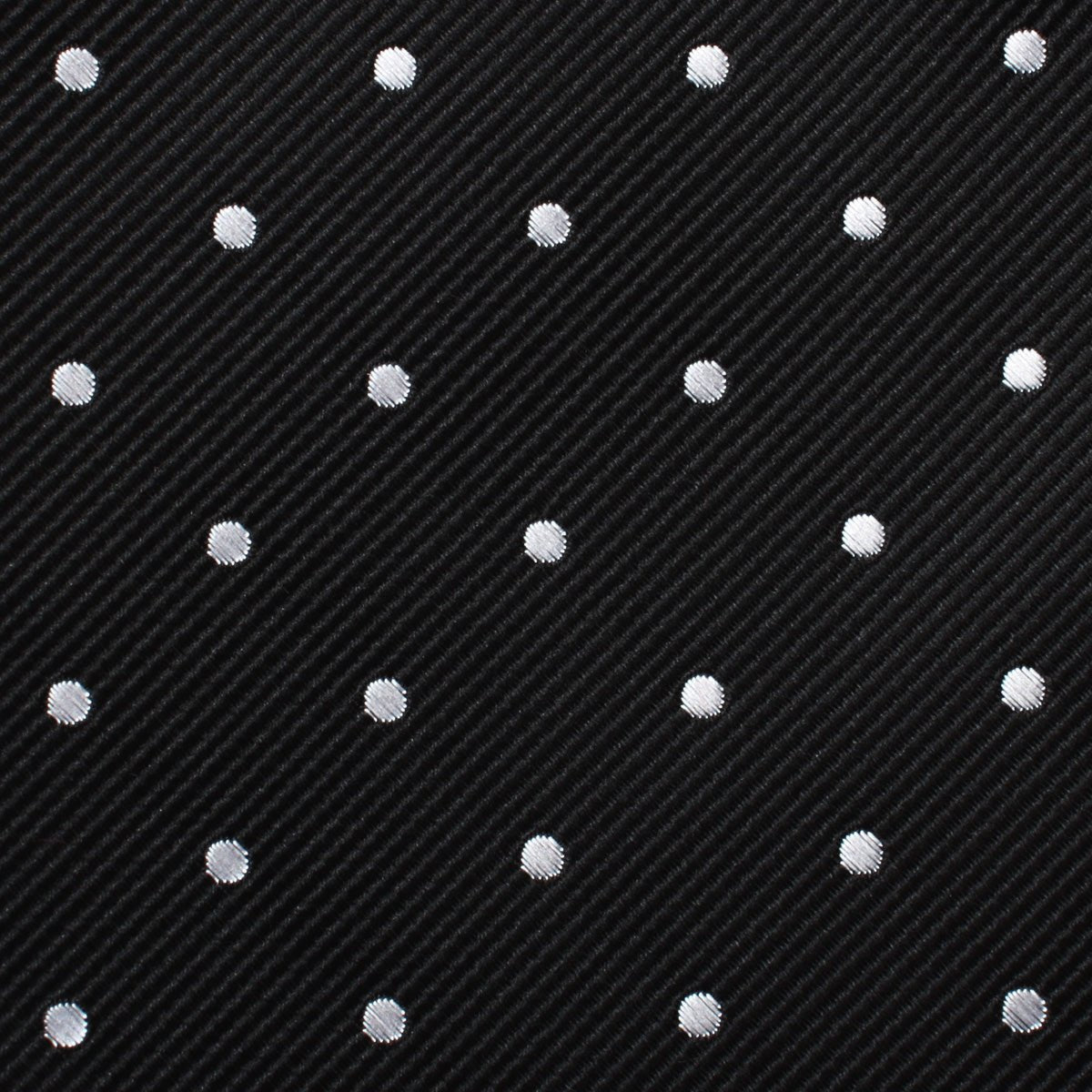 Bond Black Polka Dots Skinny Tie