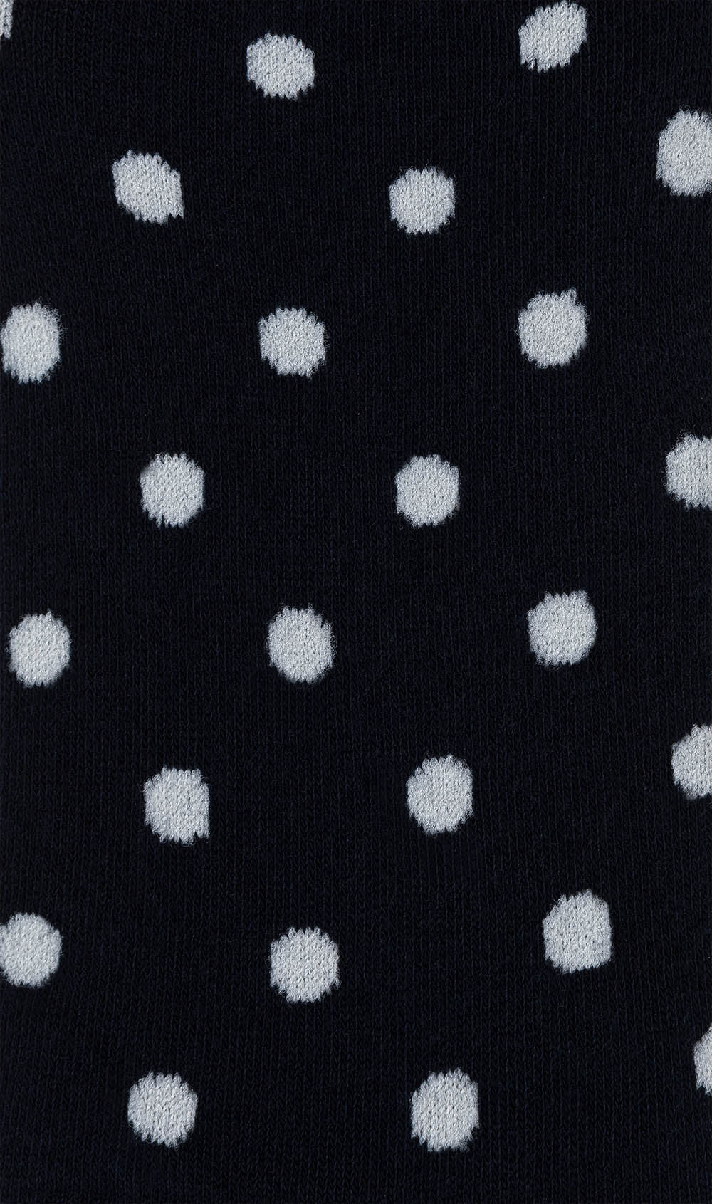 Midnight Blue Polka Dot Low Cut Socks