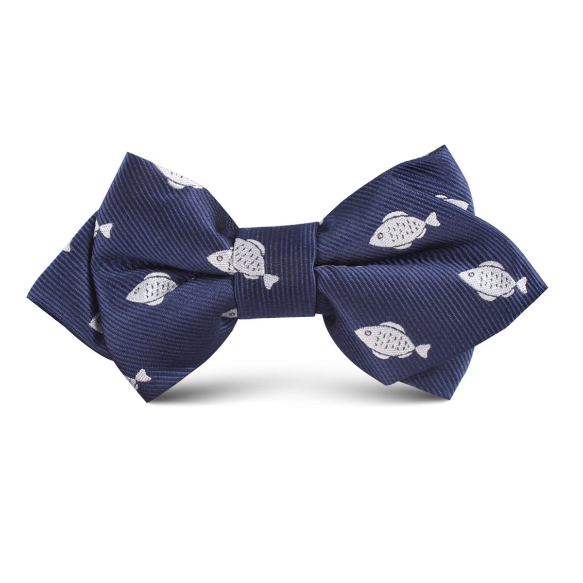 Deep Sea Fish Kids Diamond Bow Tie