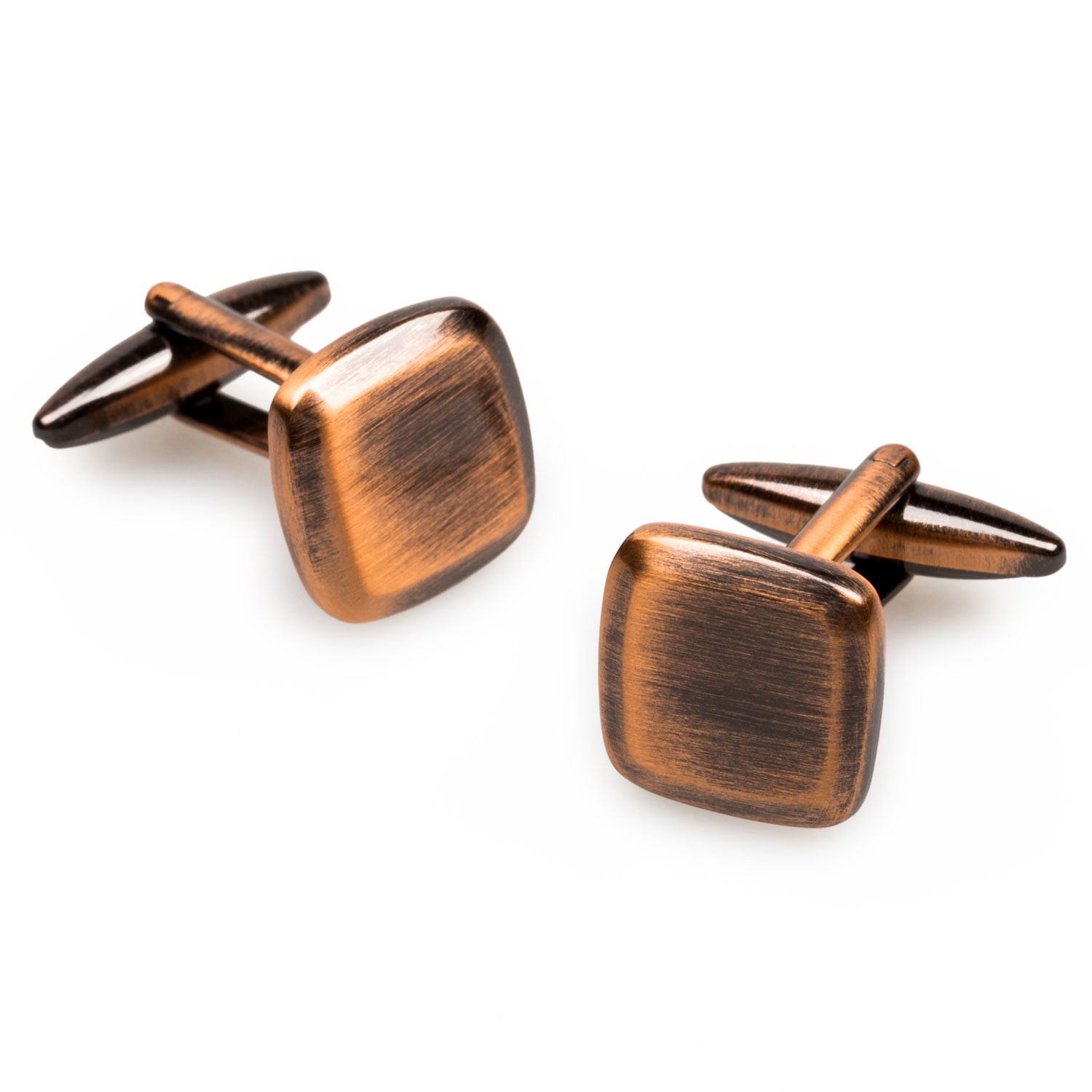 Simmons Antique Copper Cufflinks