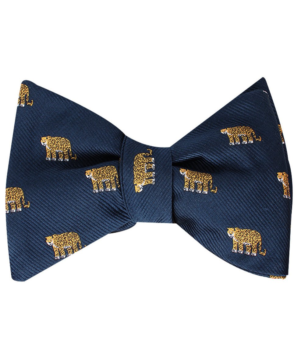 African Cheetah Self Bow Tie