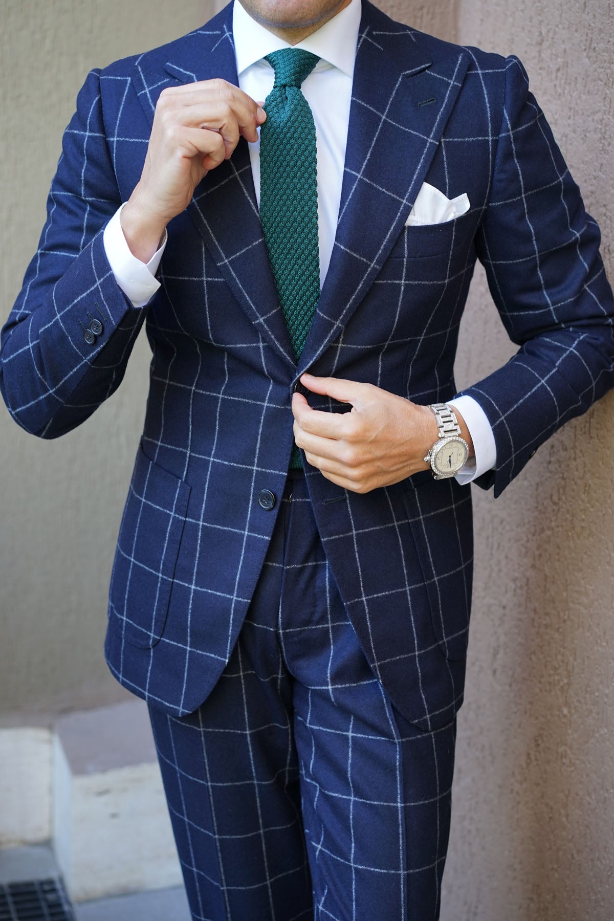 Rio Green Knitted Tie