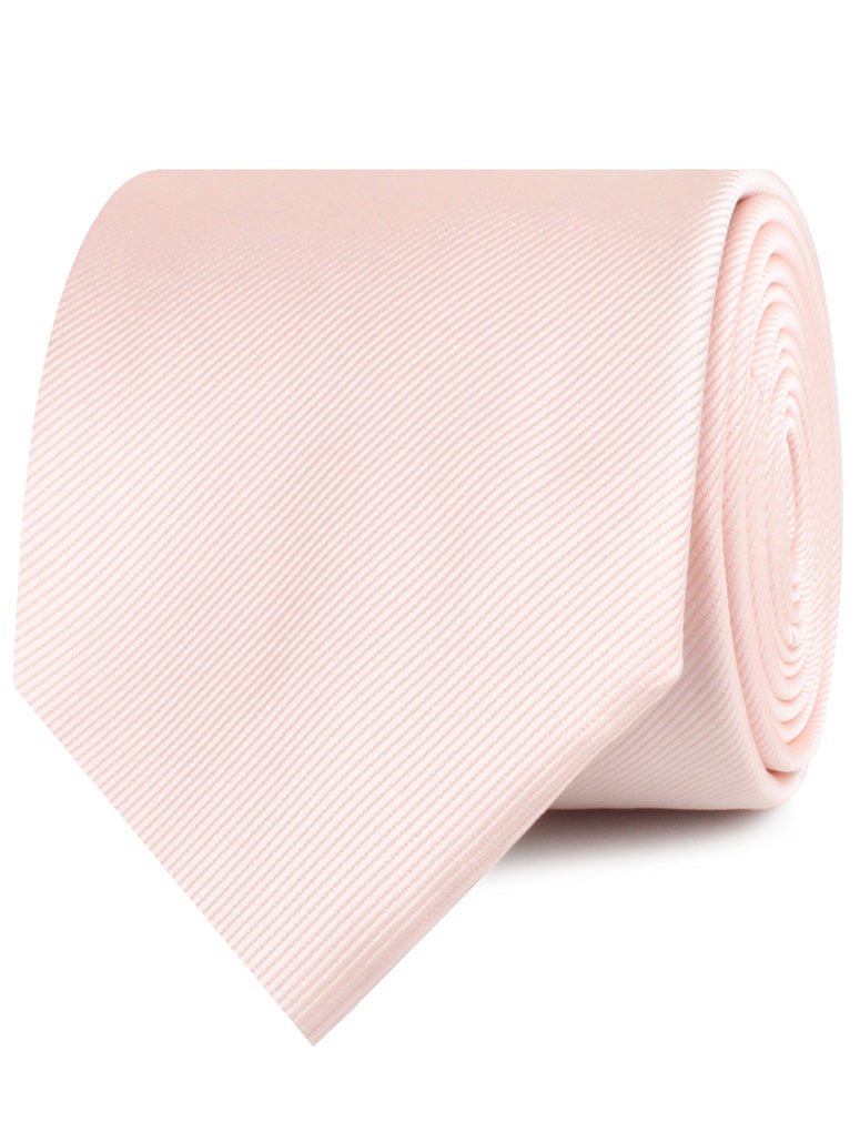 Petal Pink Twill Necktie