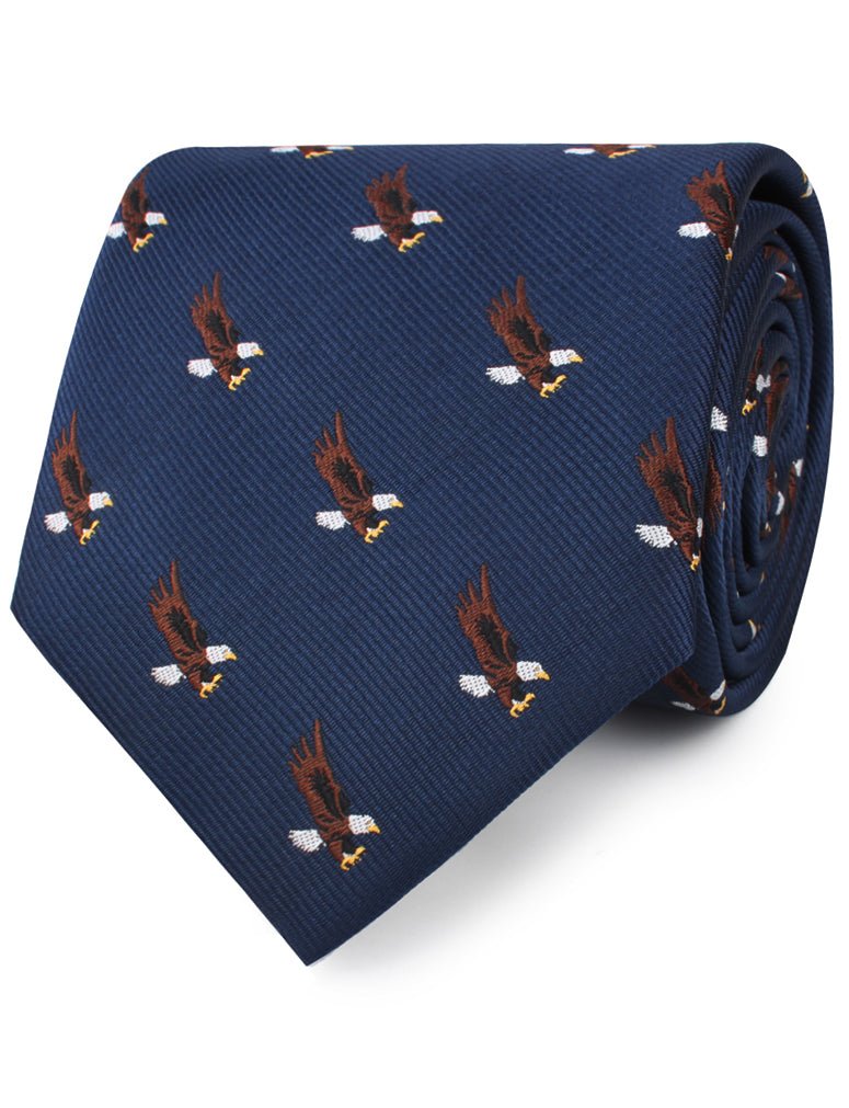 African Martial Eagle Necktie