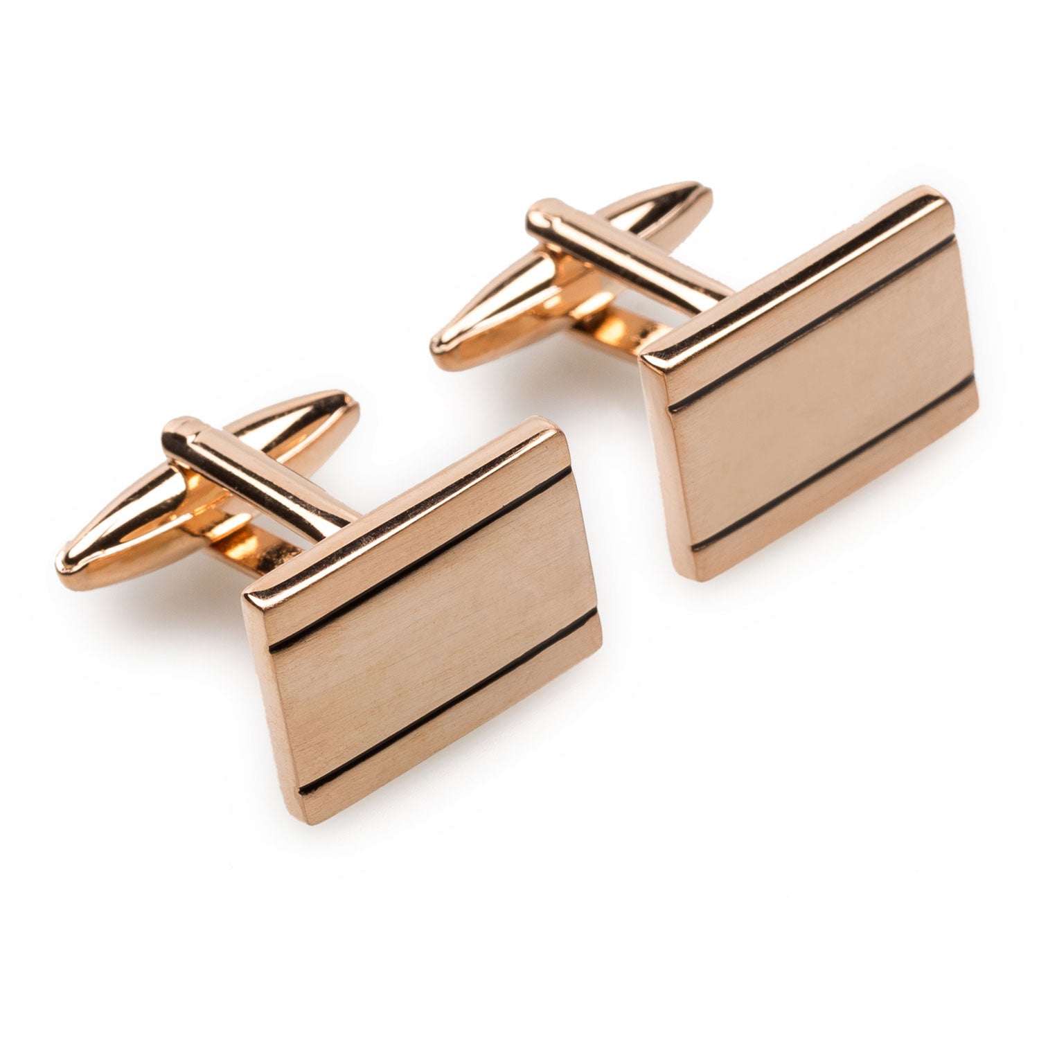 Bateman Rose Gold Cufflinks