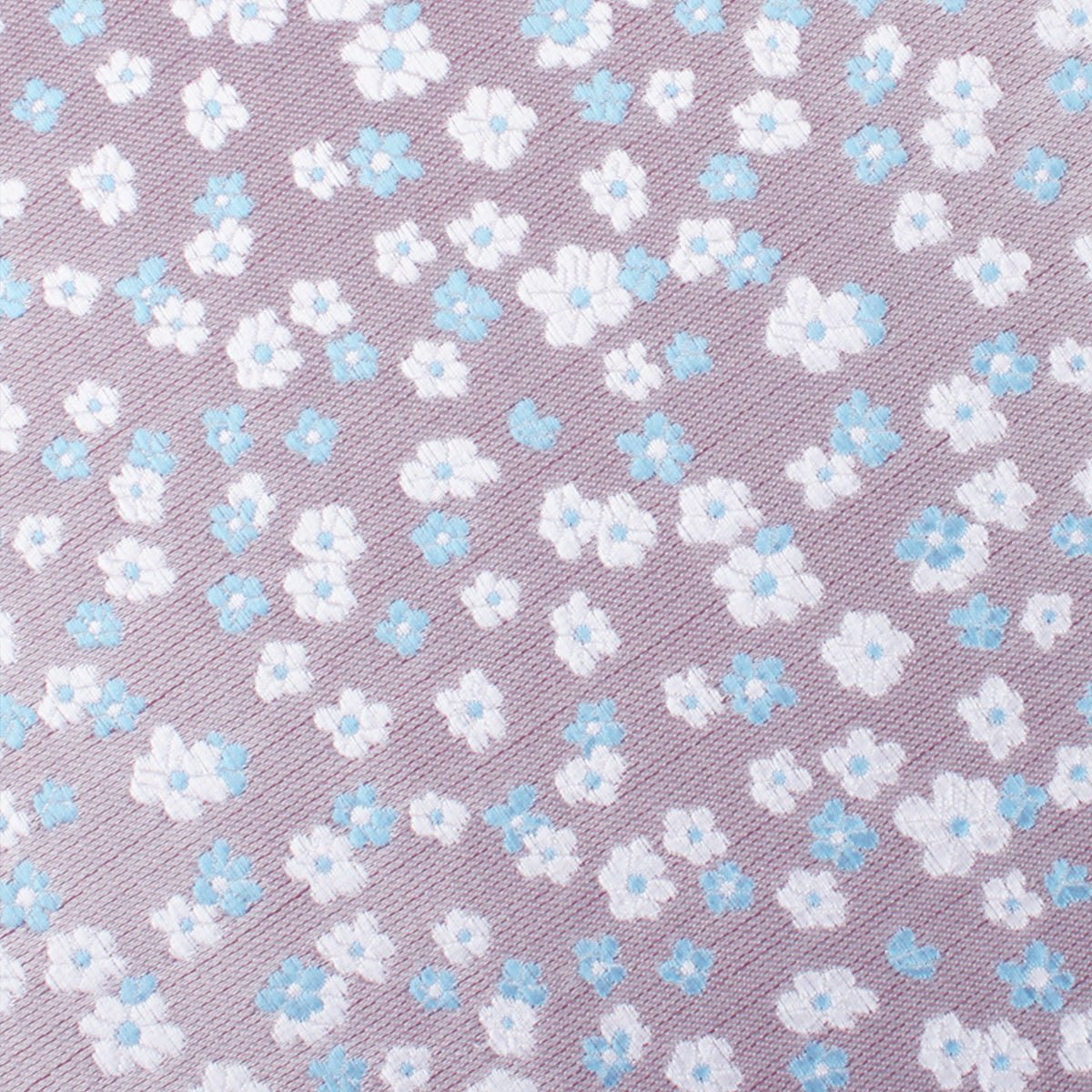 Miharashi Seaside Blue and White Floral Pocket Square