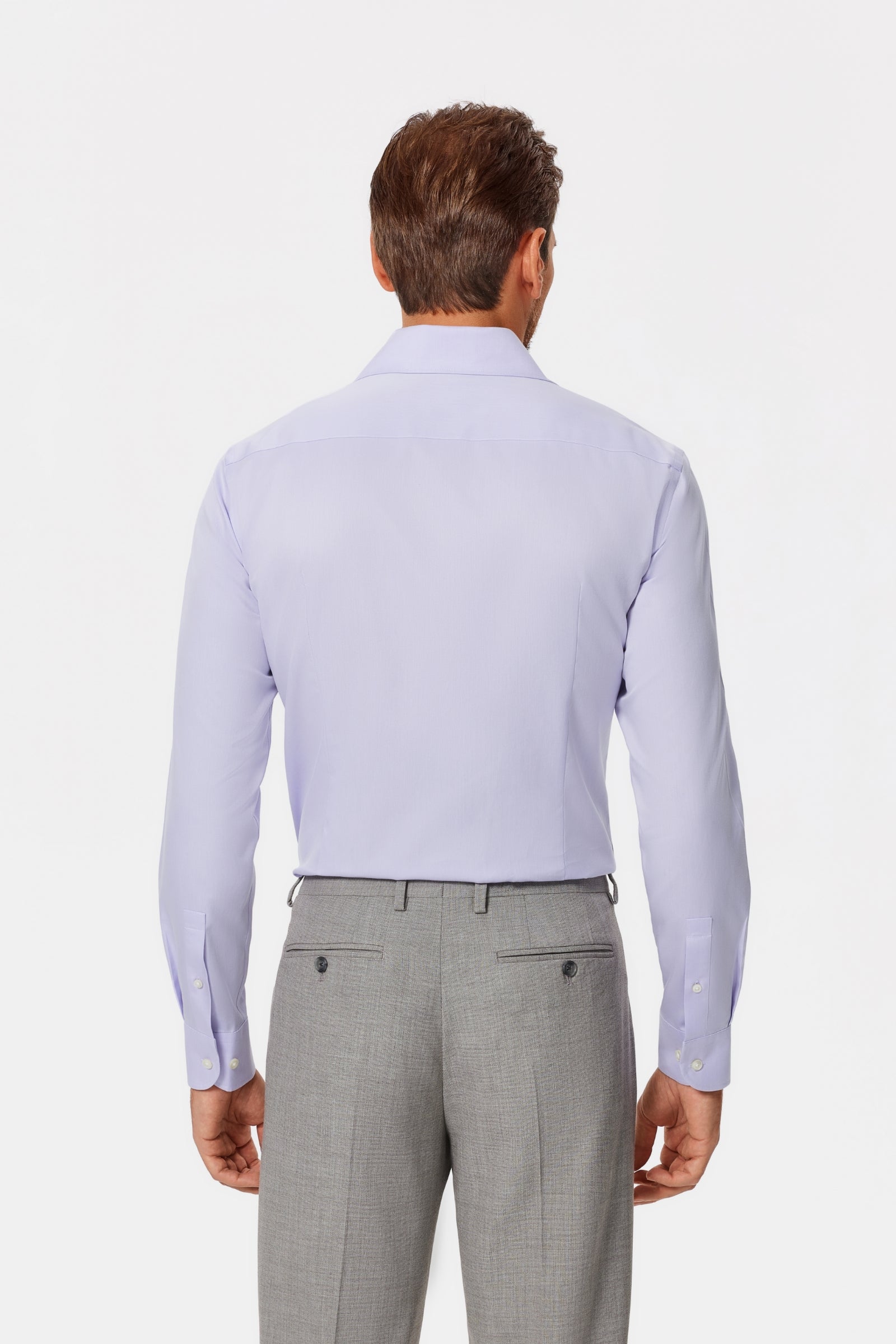 Lucious Lavender Twill Non-Iron Shirt