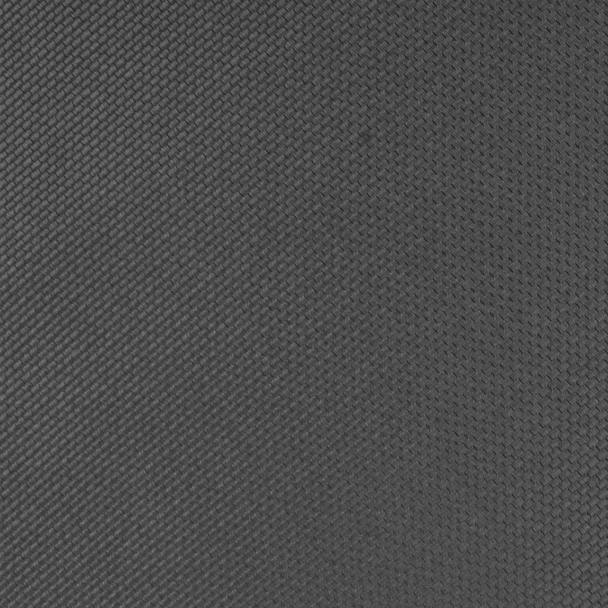 Graphite Charcoal Grey Weave Pocket Square