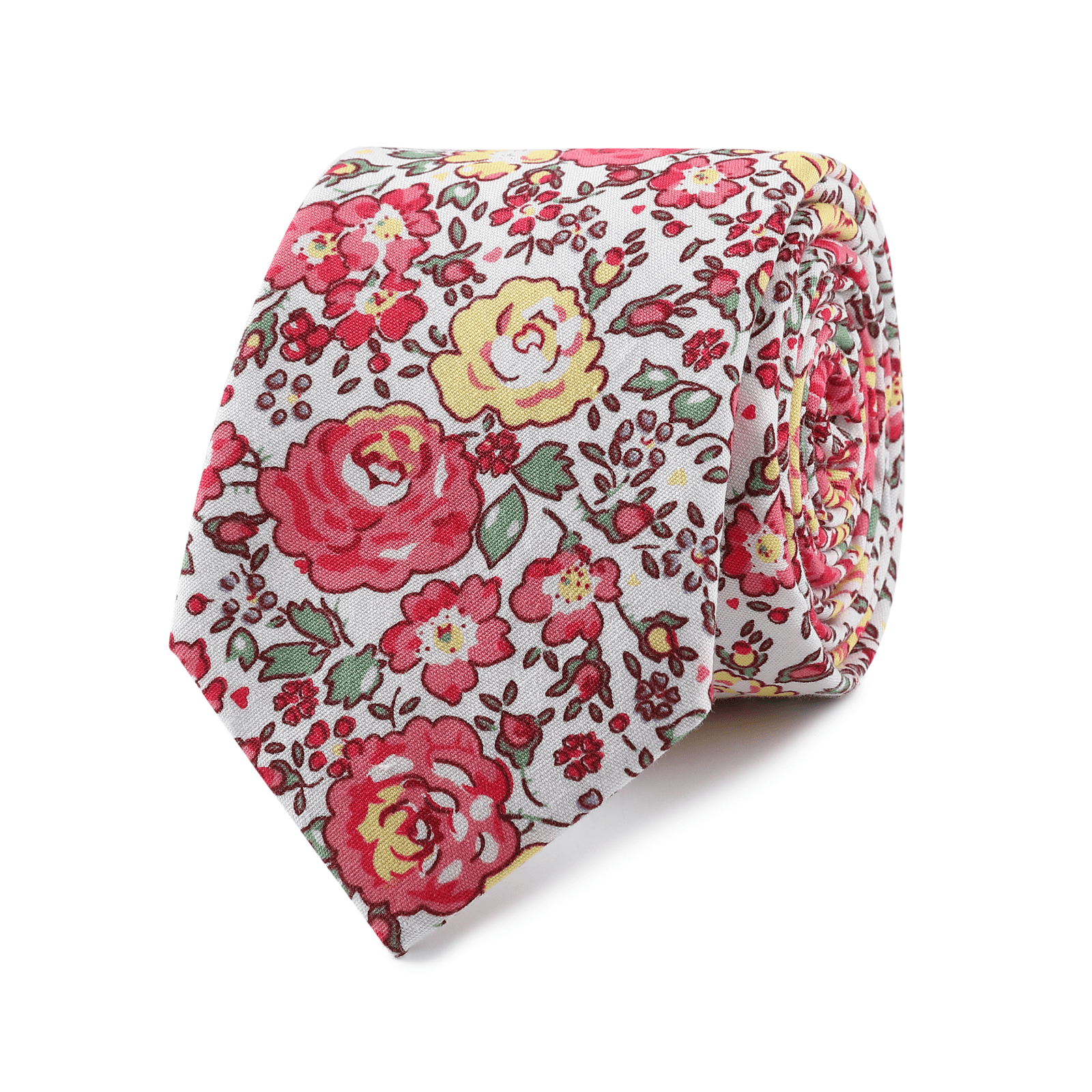 Parisian Rose Garden Skinny Tie