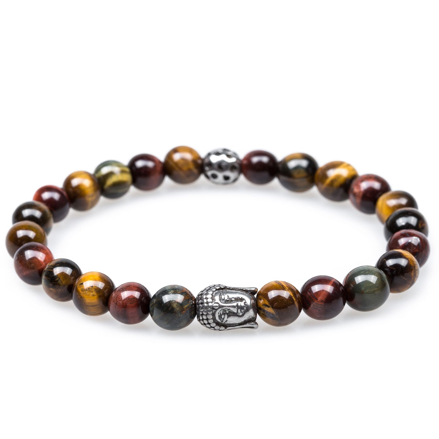 Brahma Tiger's Eye Buddha Bracelet