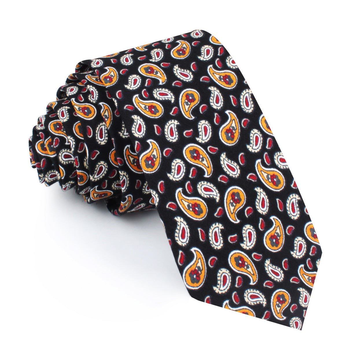 Azerbaijan Paisley Skinny Tie