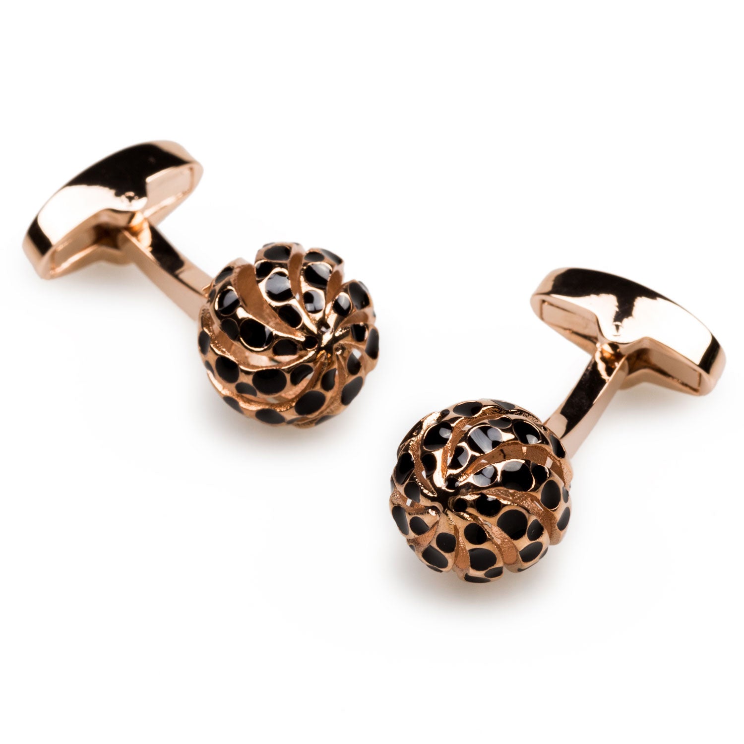 Alexander The Great Rose Gold Cufflinks