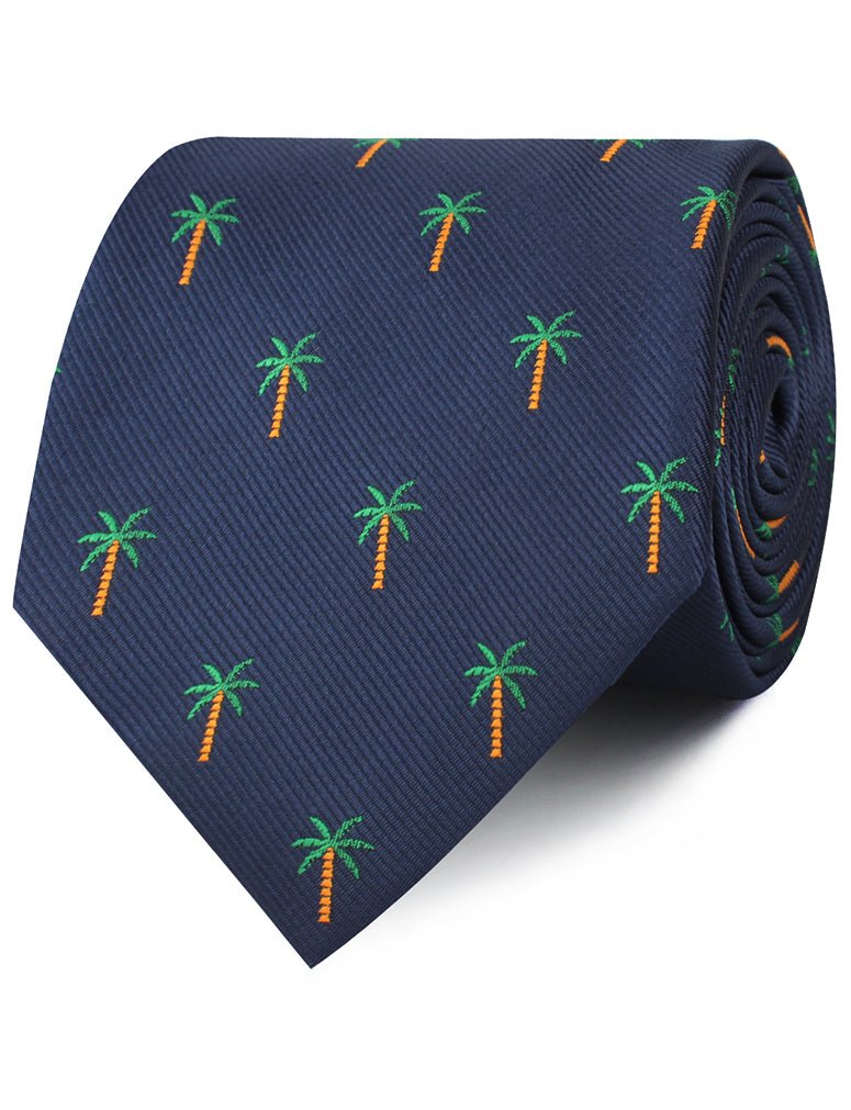 Aitutaki Palm Tree Necktie