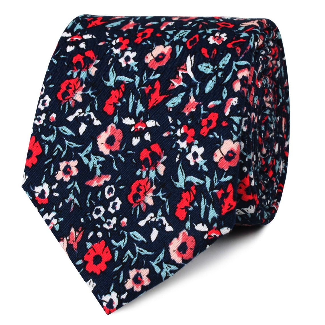 Lisbon Floral Skinny Tie