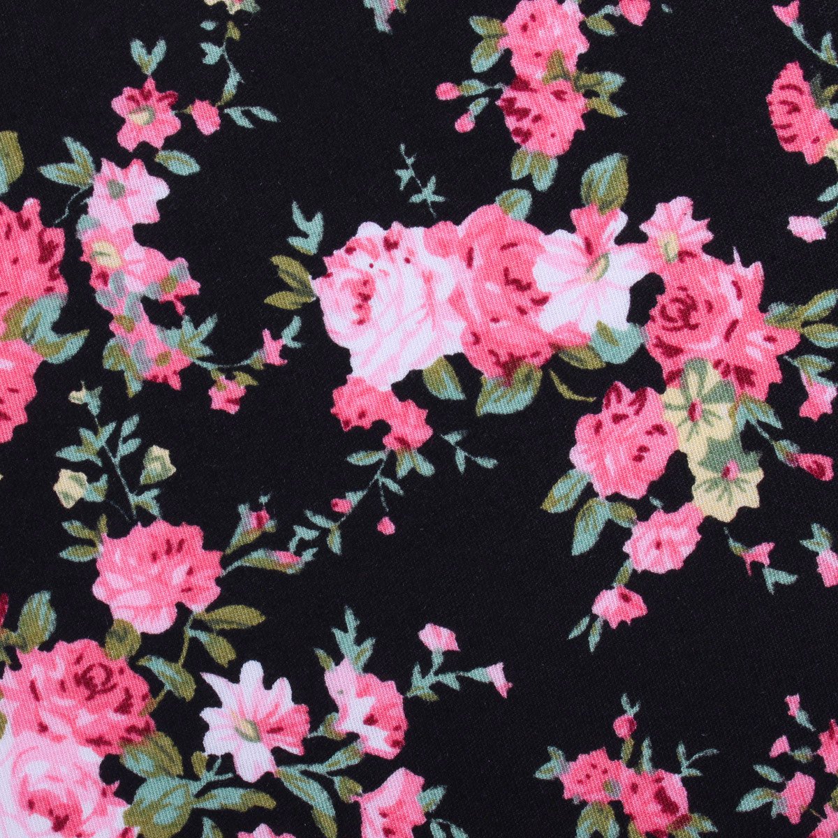 Carnation Floral Pink Skinny Tie