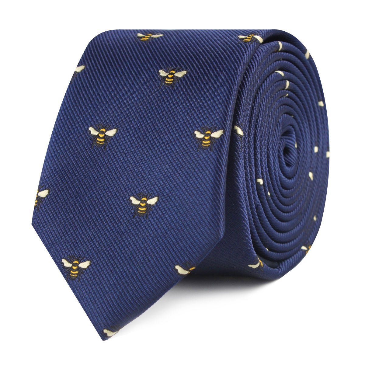 Bumble Bee Skinny Tie