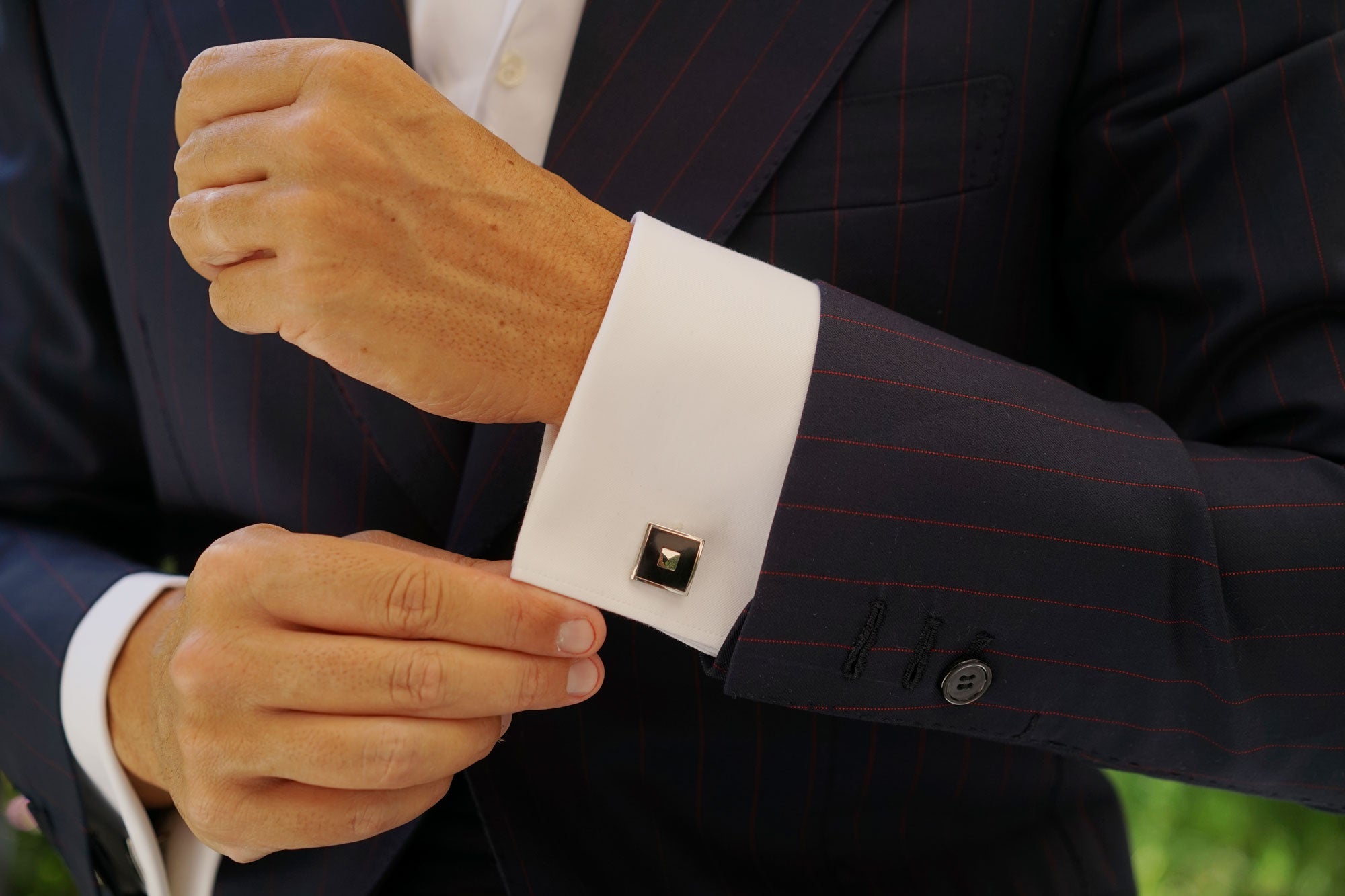 Scottish Connery Black Cufflinks