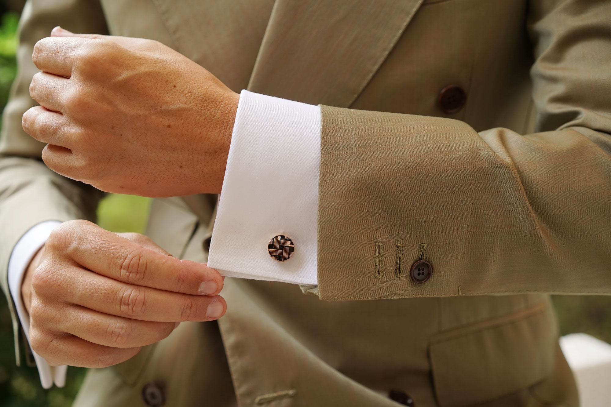 Henri Matisse Rose Gold Cufflinks