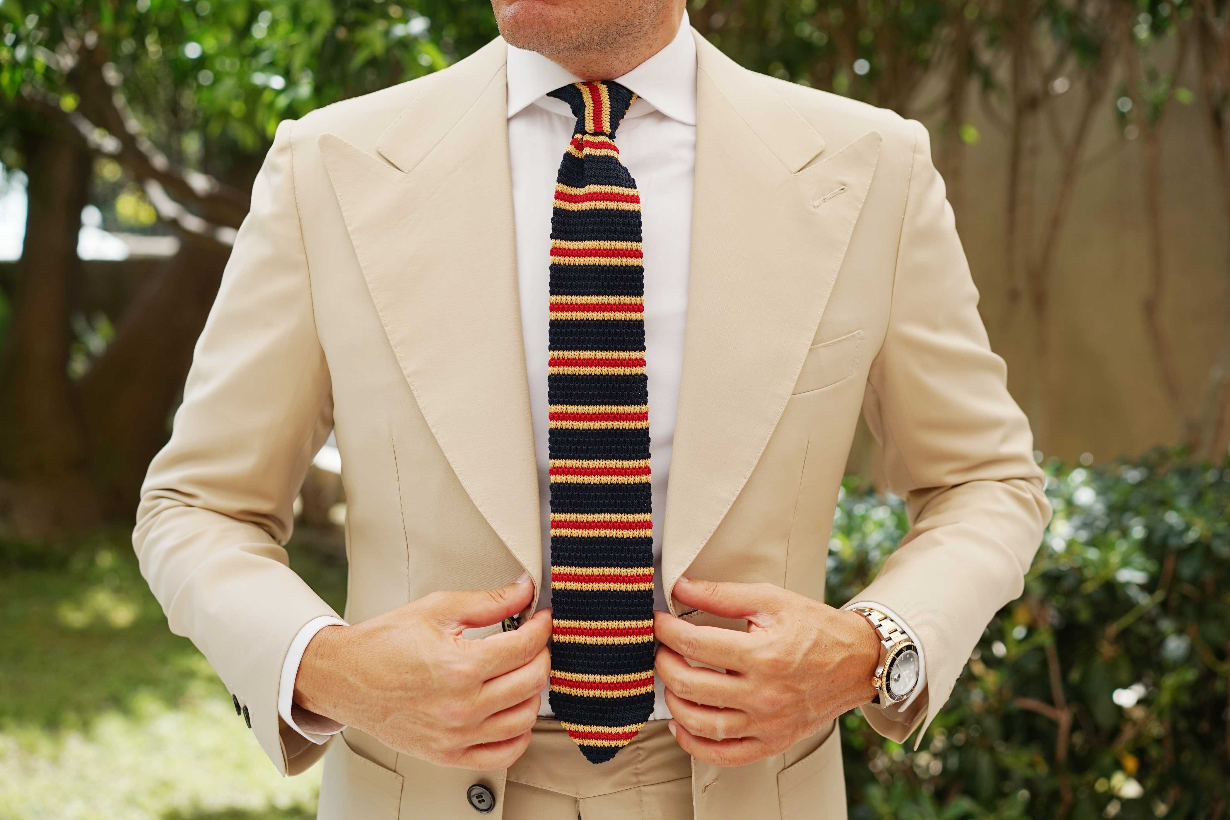 The Moroccan Knitted Tie