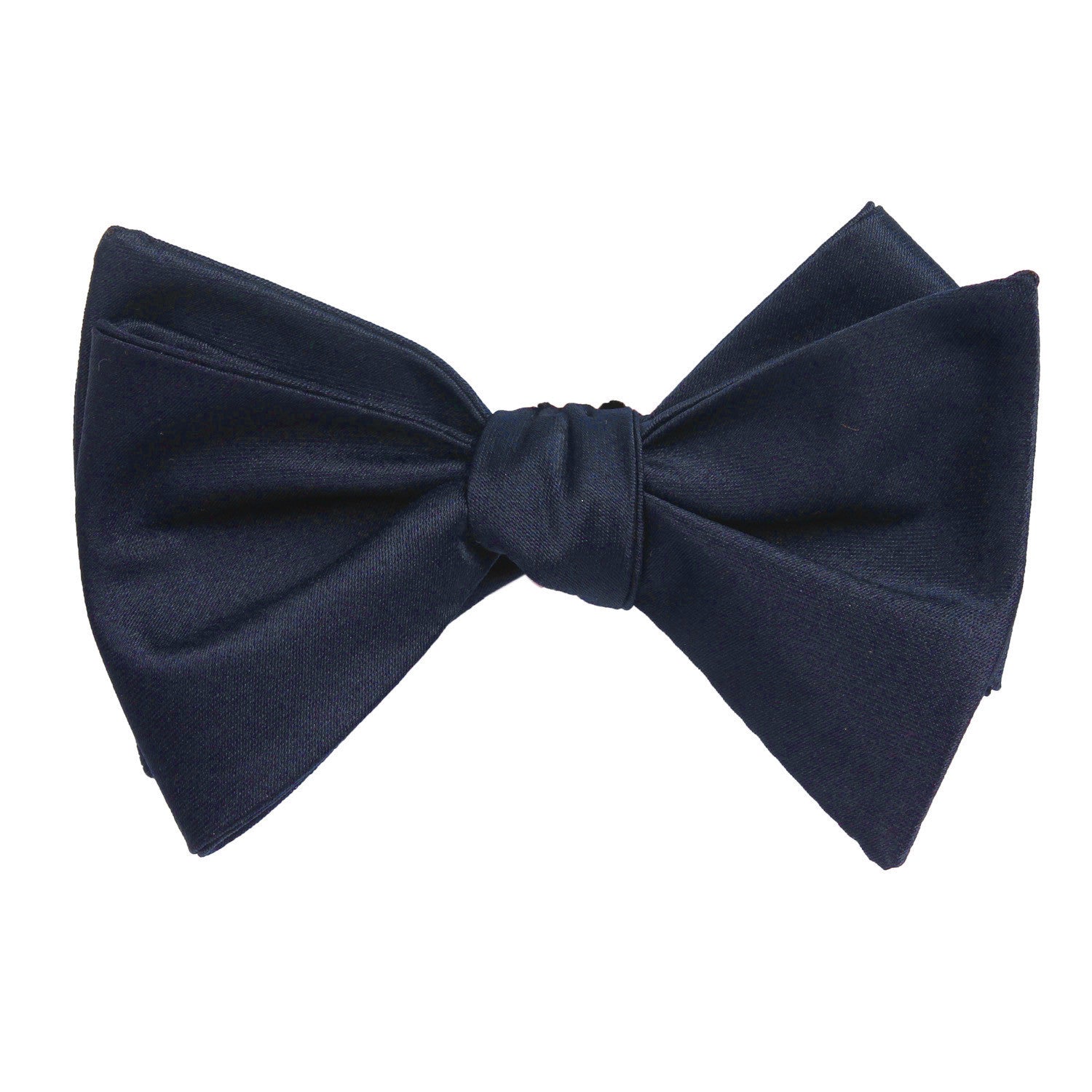 Navy Blue - Bow Tie (Untied)