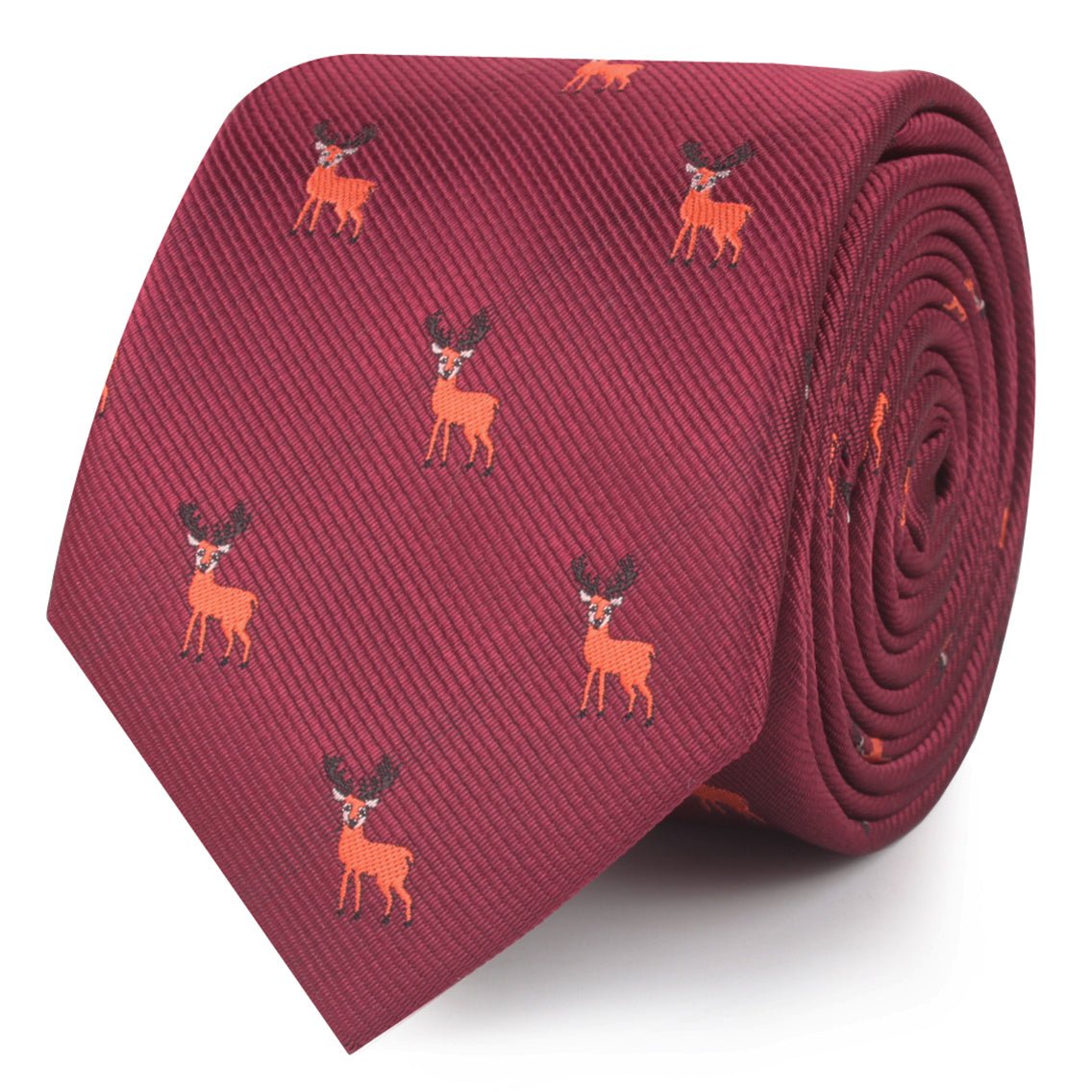 Siberian Reindeer Skinny Tie