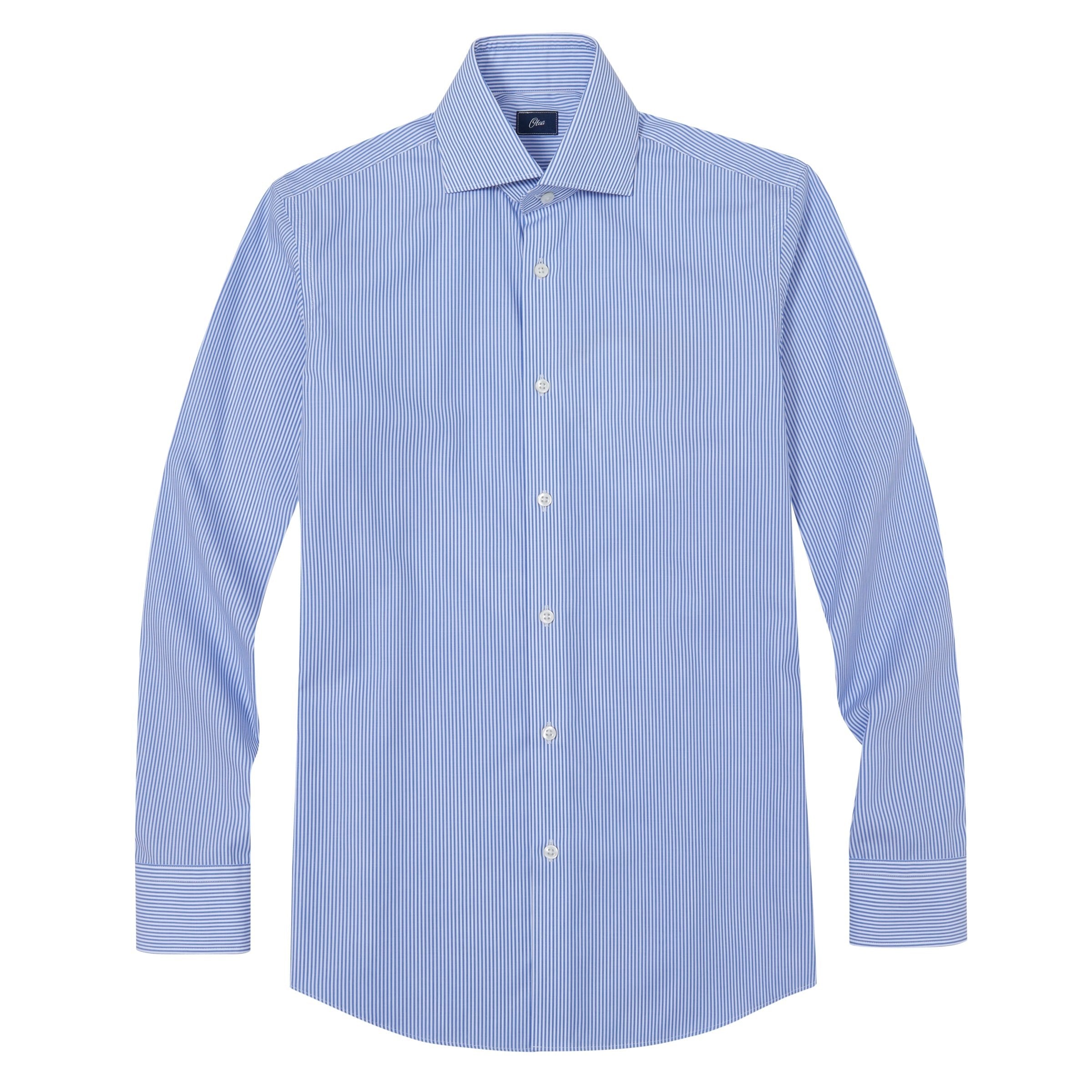 Bachman Blue Stripe Poplin Shirt