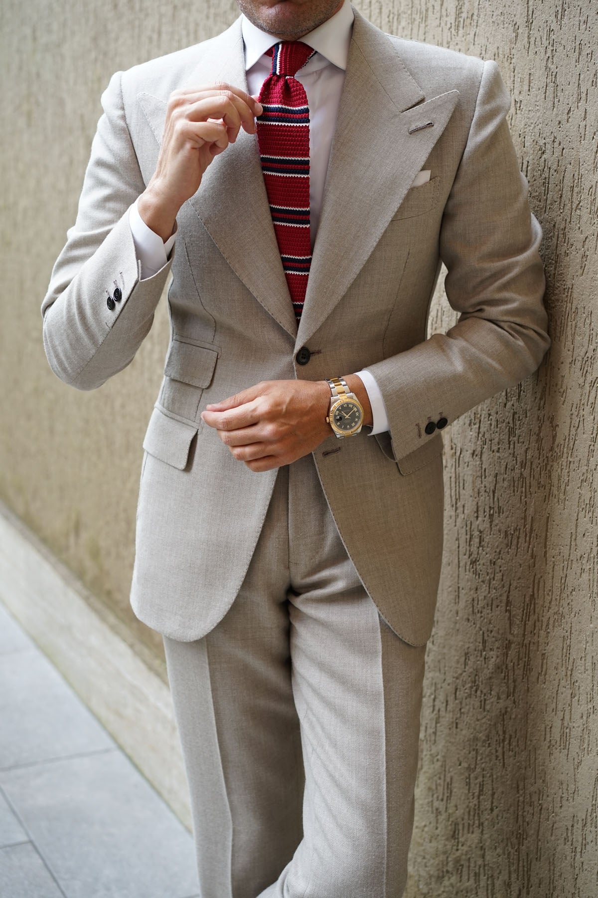 Coccotti Red Knitted Tie