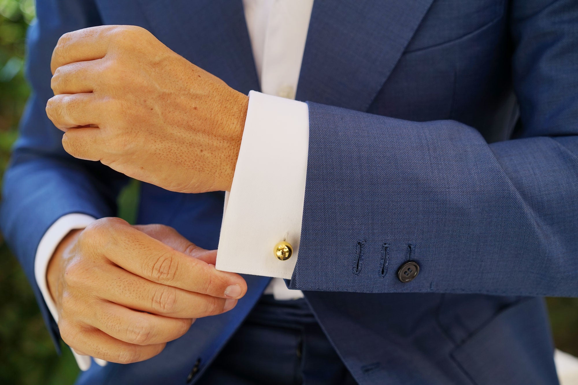 Notre Dame Gold Cufflinks