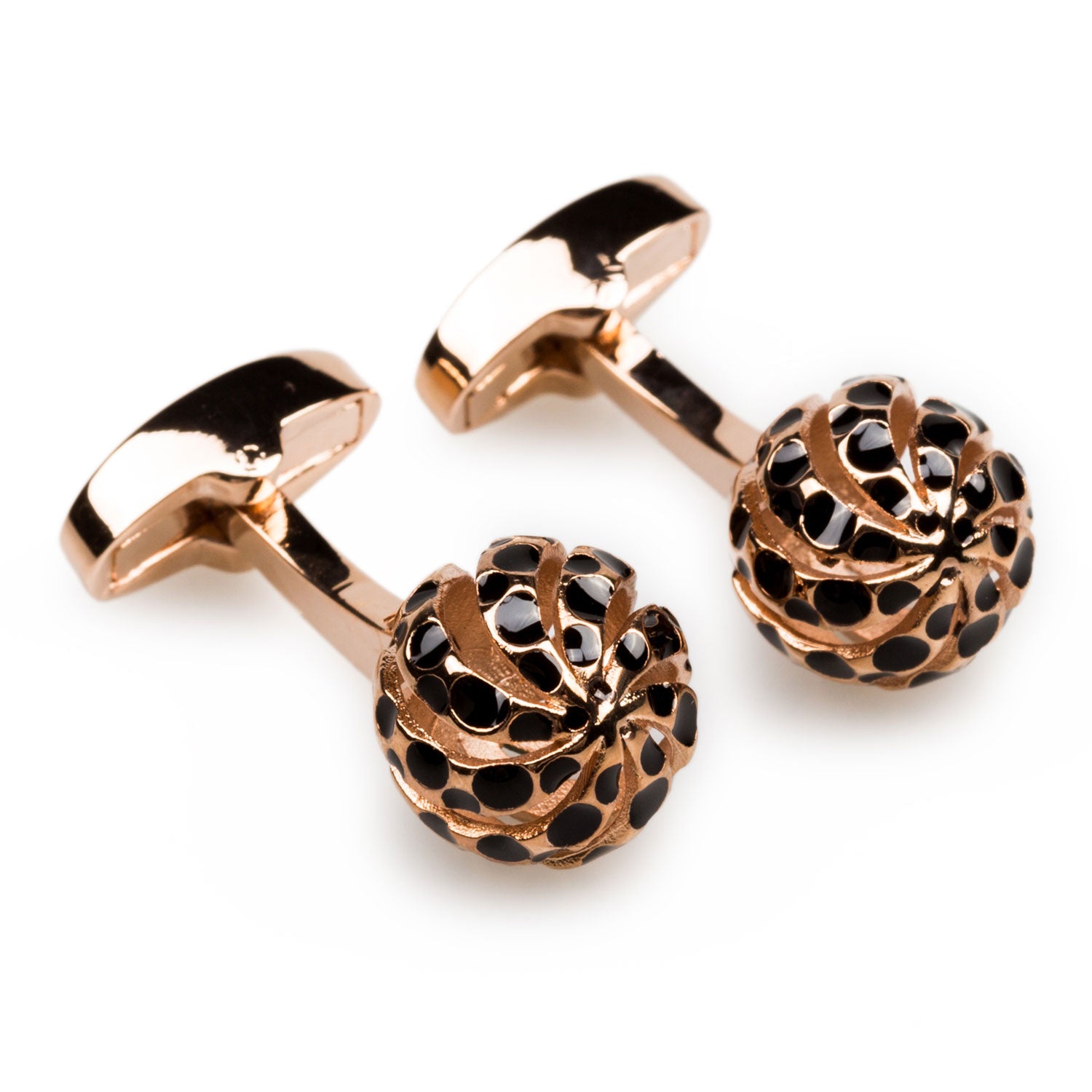 Alexander The Great Rose Gold Cufflinks