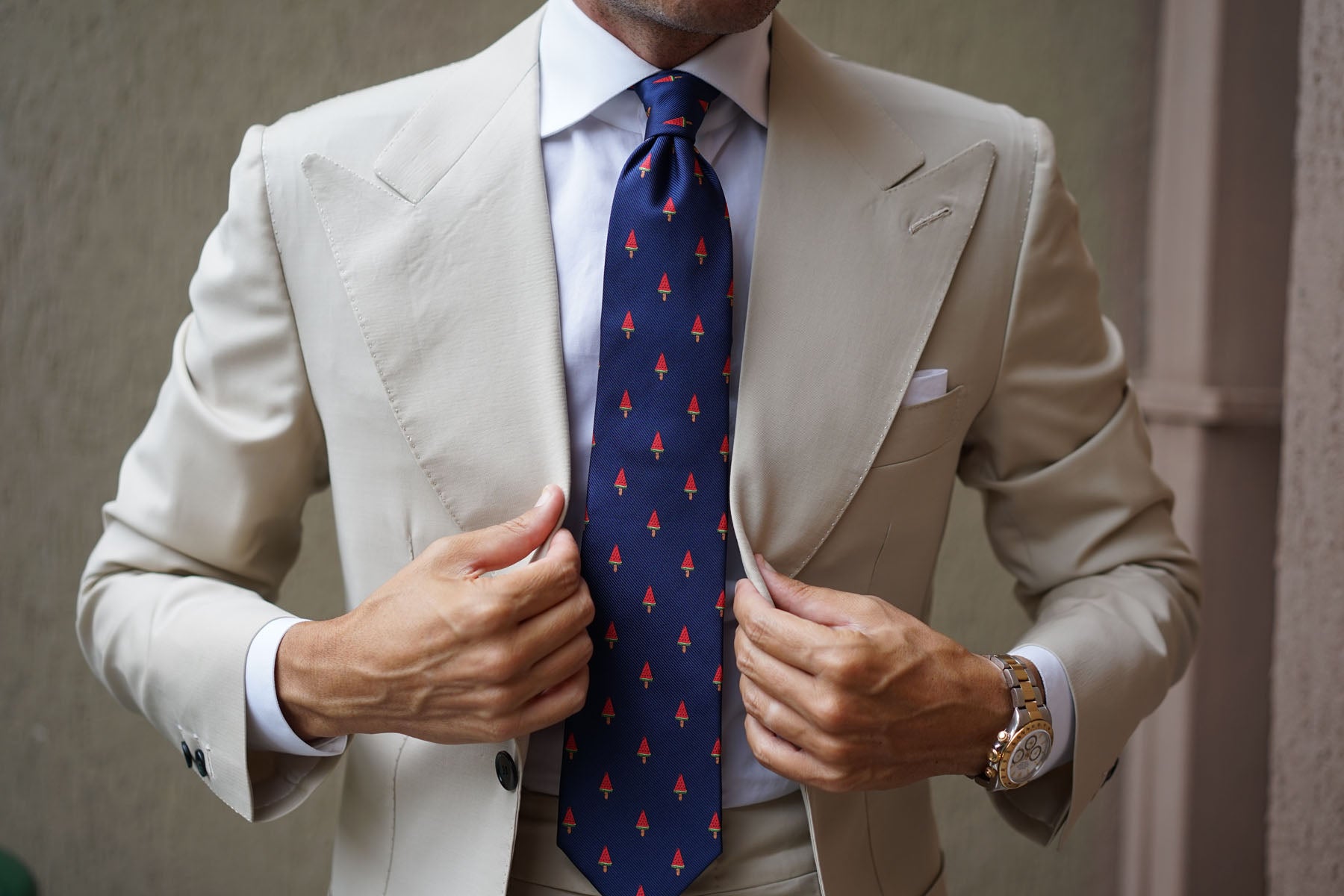 Watermelon Popsicle Necktie