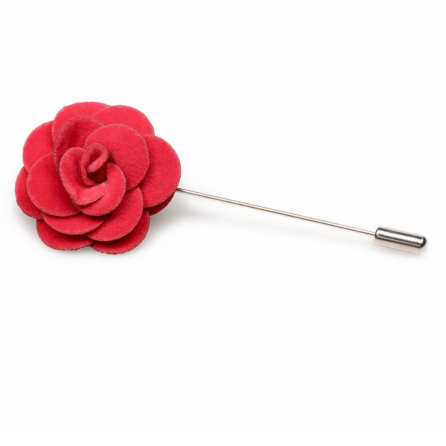 Magenta Pink Mini Velvet Lapel Pin