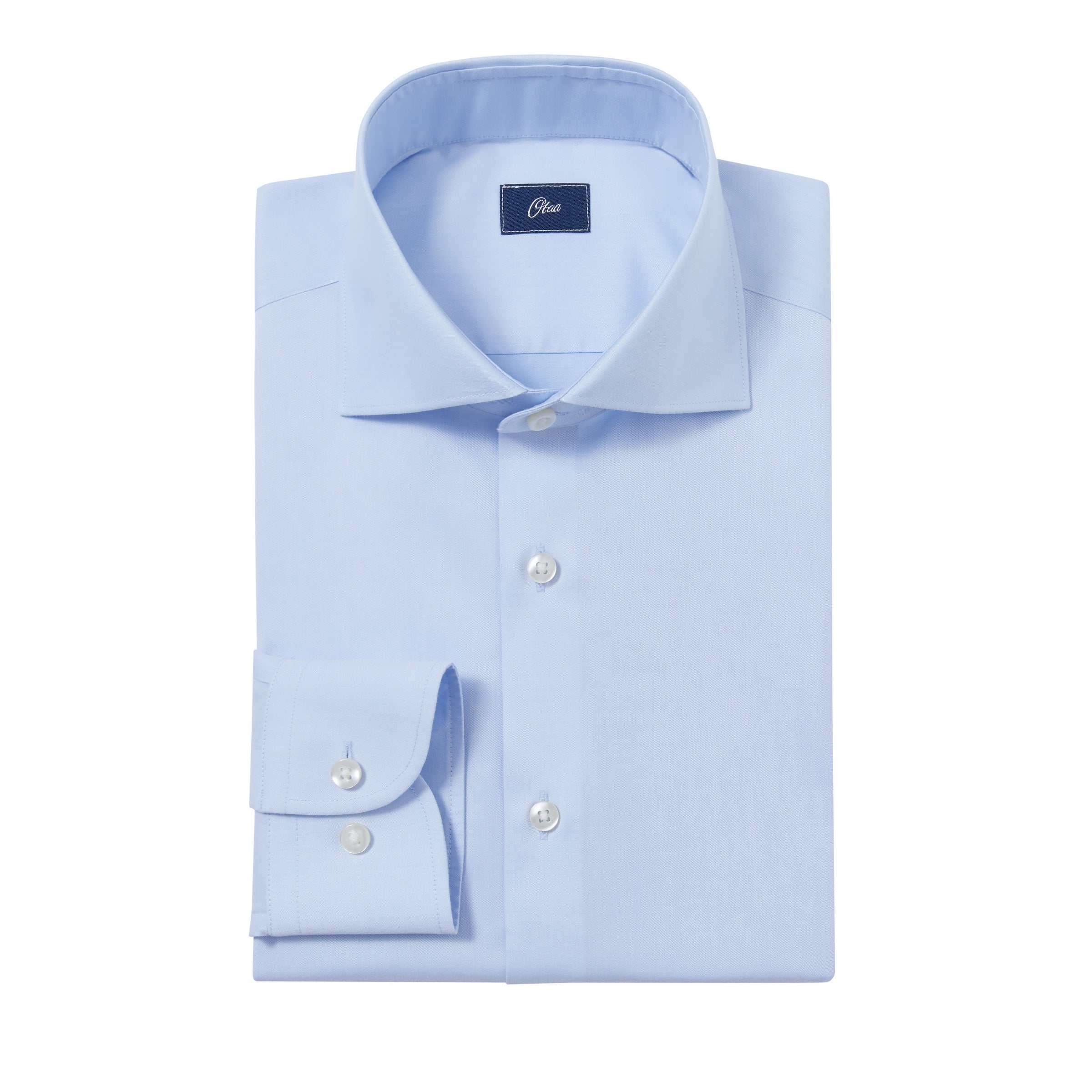 Giambi Light Blue Twill Non-Iron Shirt