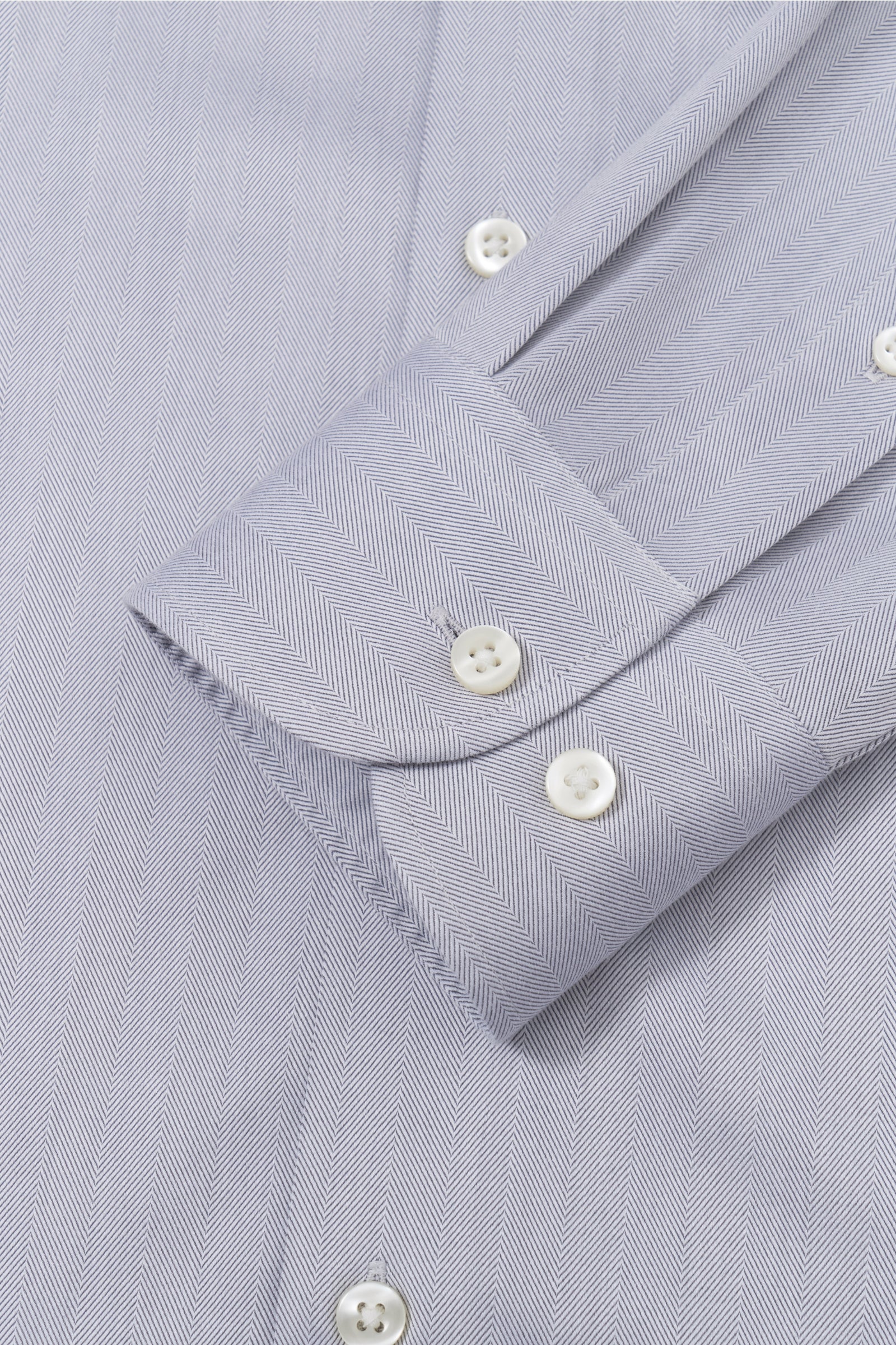 Van Patten Gray Herringbone Lucious Non-Iron Shirt